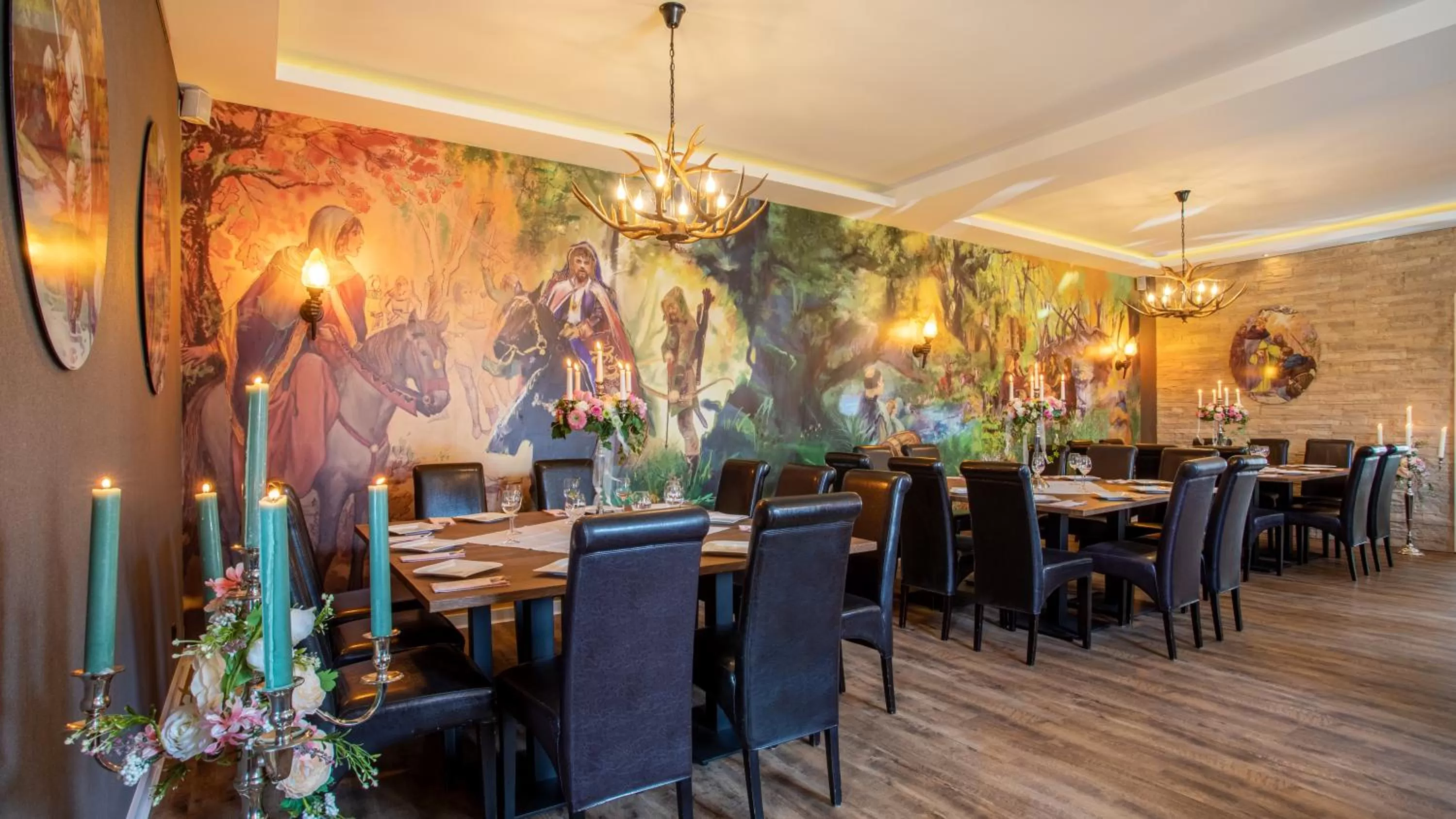 Restaurant/places to eat in The Little Britain Inn Themed Hotel One of a Kind In Europe