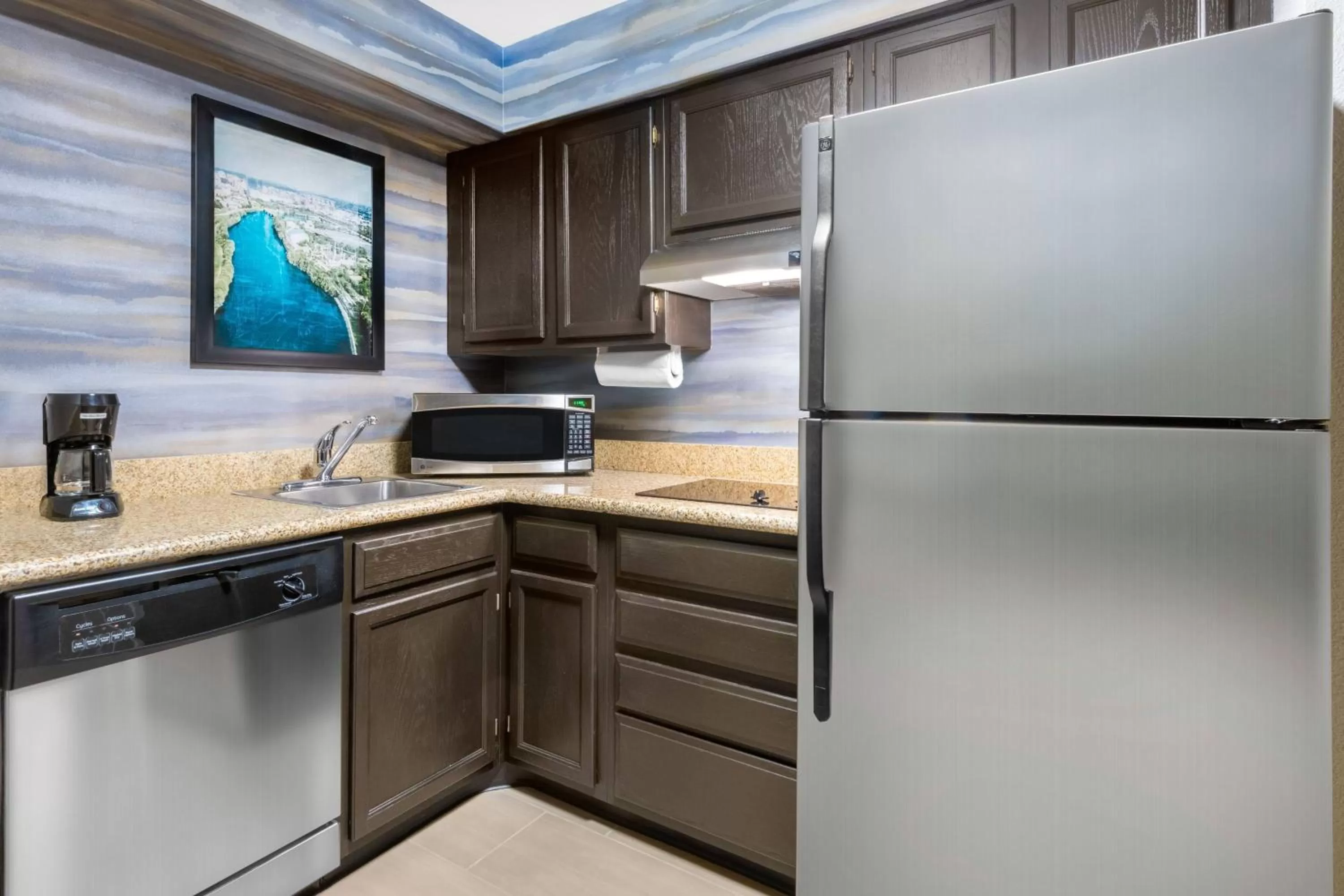 Kitchen or kitchenette in Residence Inn Indianapolis Downtown on the Canal