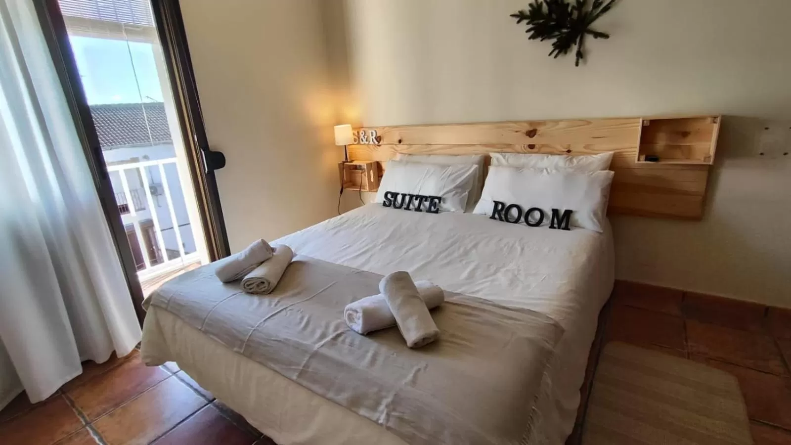 Bed in El Bosque Suites&Room