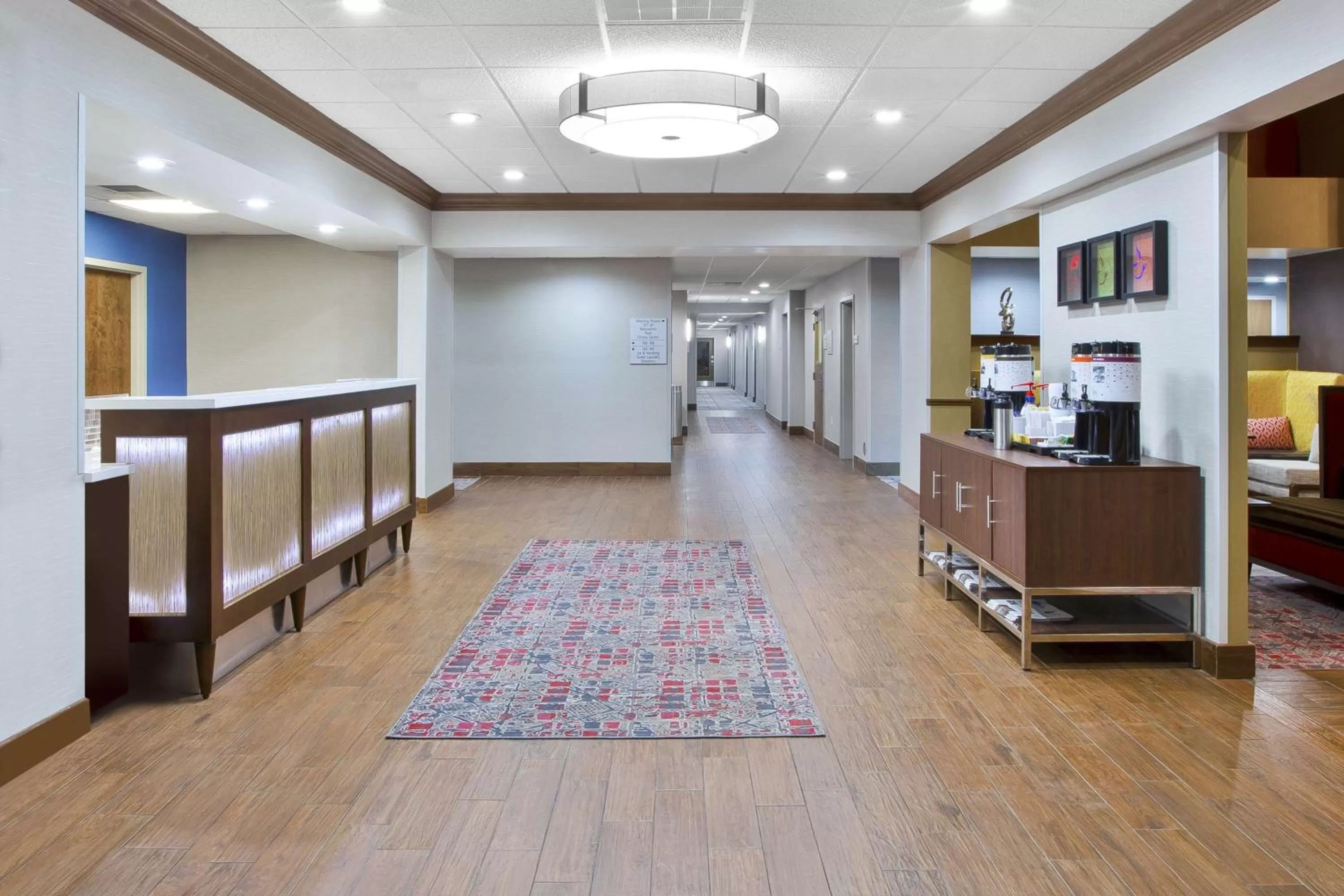 Lobby or reception in Hampton Inn & Suites Springboro