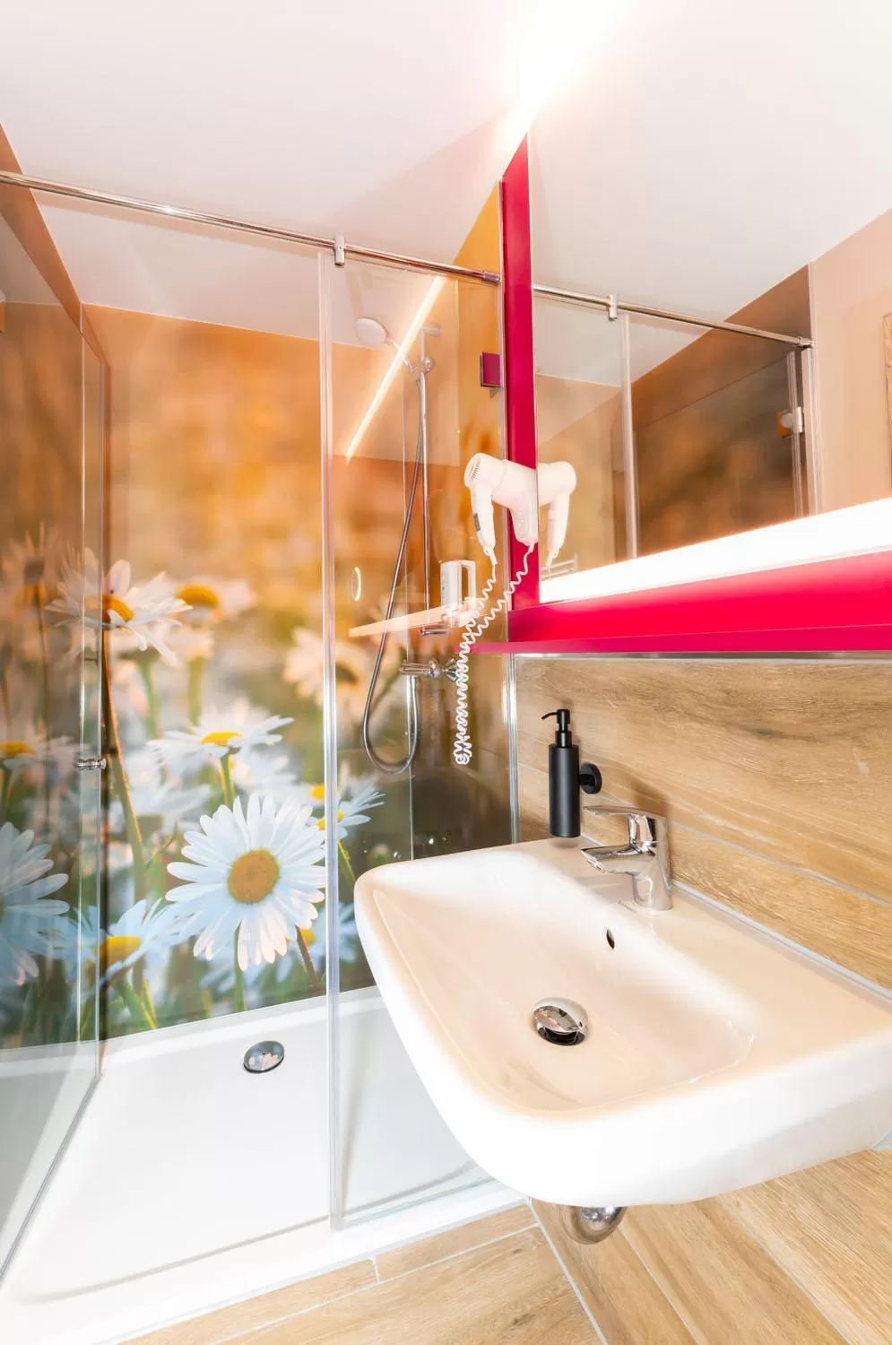 Bathroom in Hotel Waldmühle