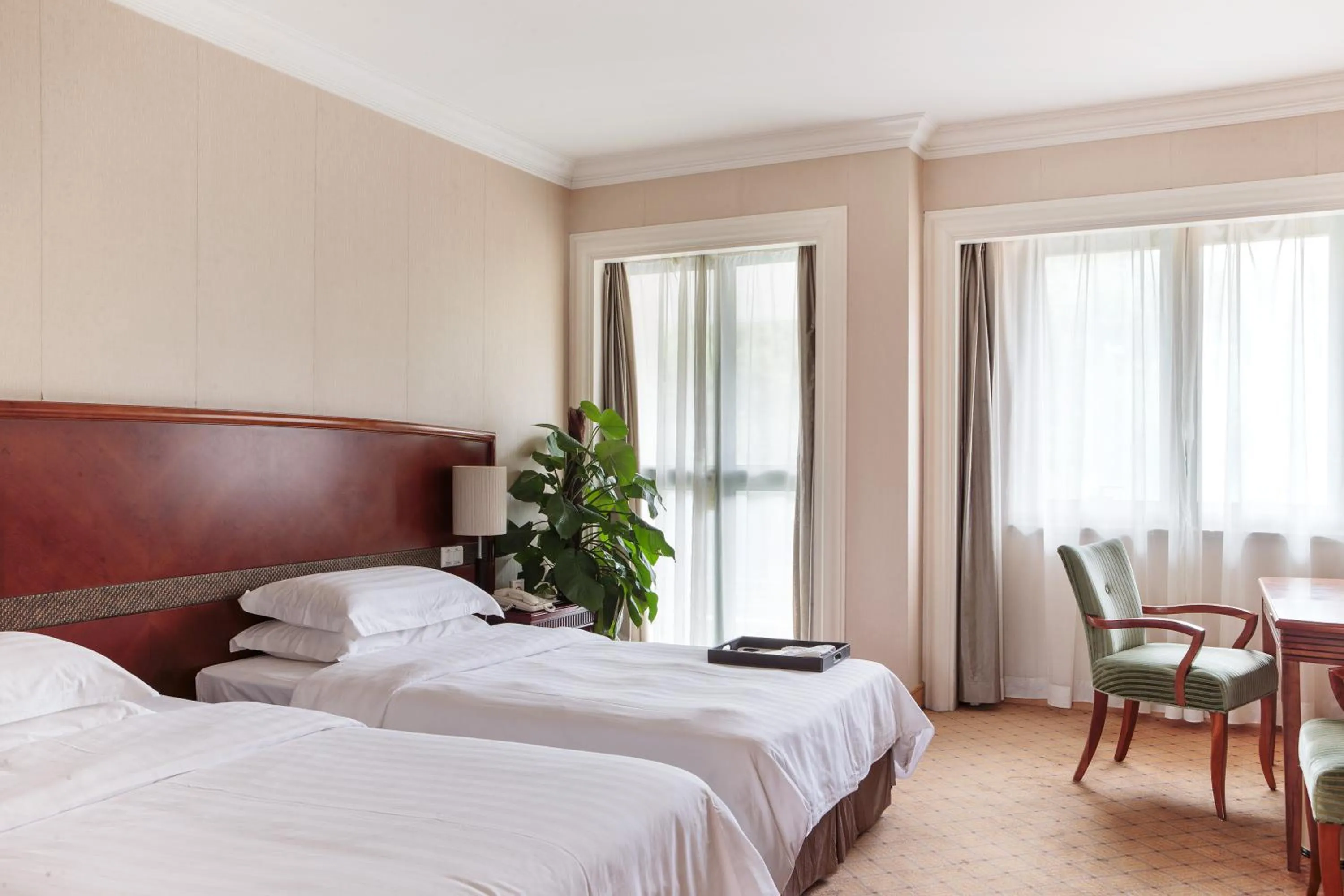 bunk bed, Bed in Hong Qiao State Guest House