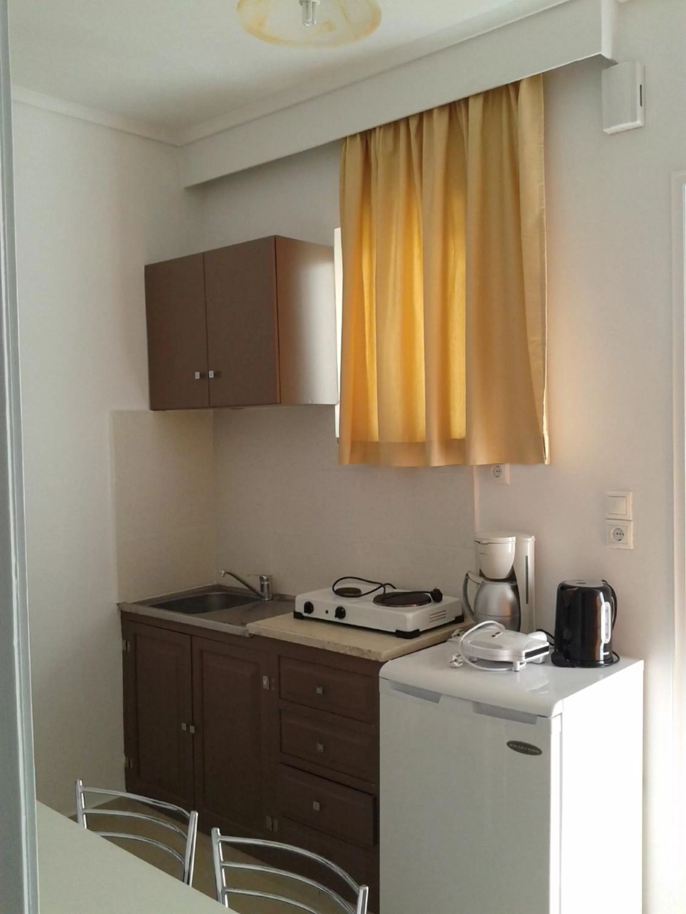 Kitchen or kitchenette in Fantasia Hotel Apartments