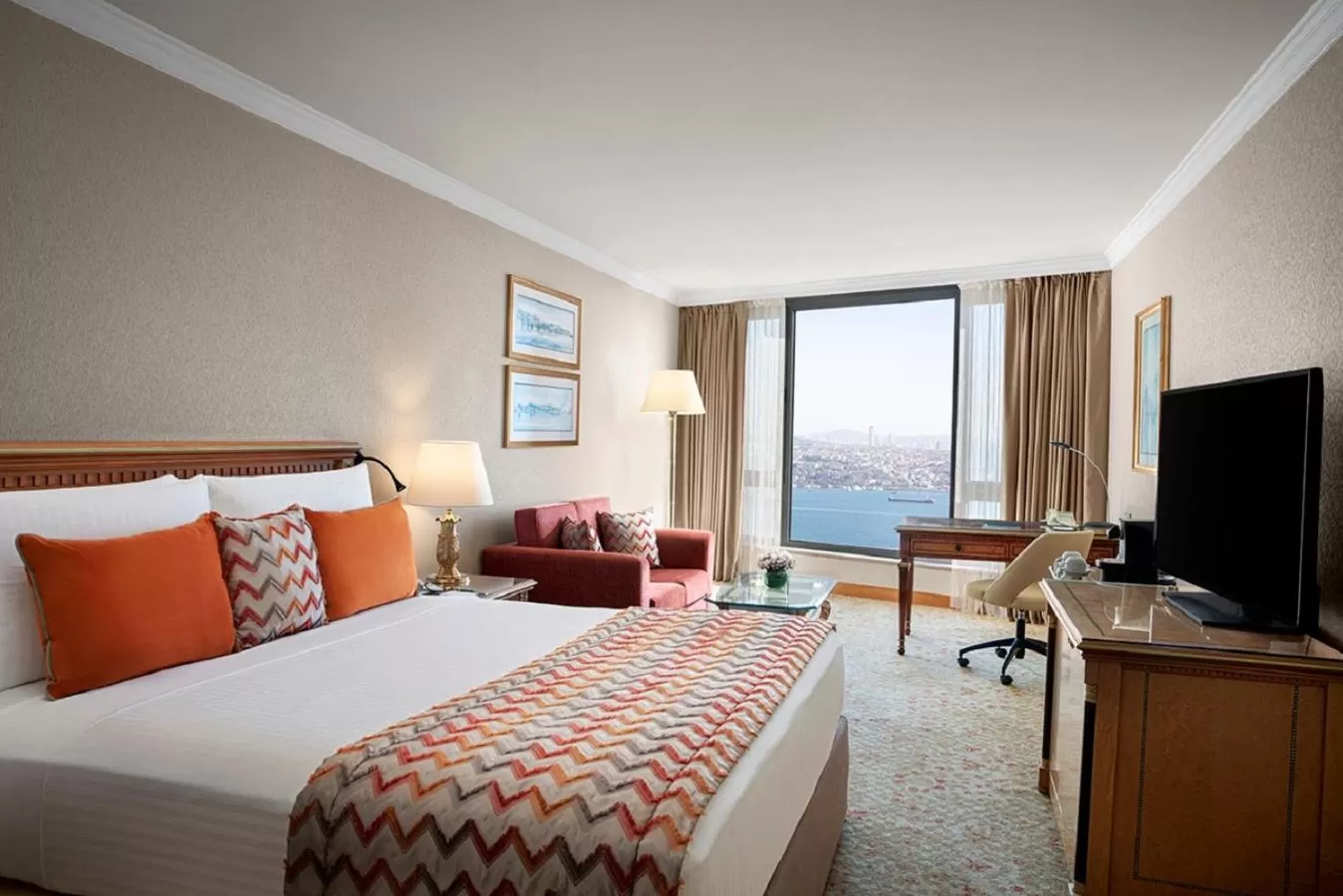 Bed in InterContinental Istanbul by IHG