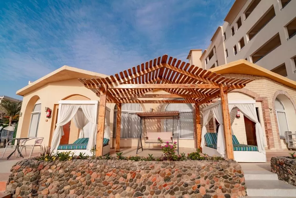 Property building in Sphinx Aqua Park Beach Resort