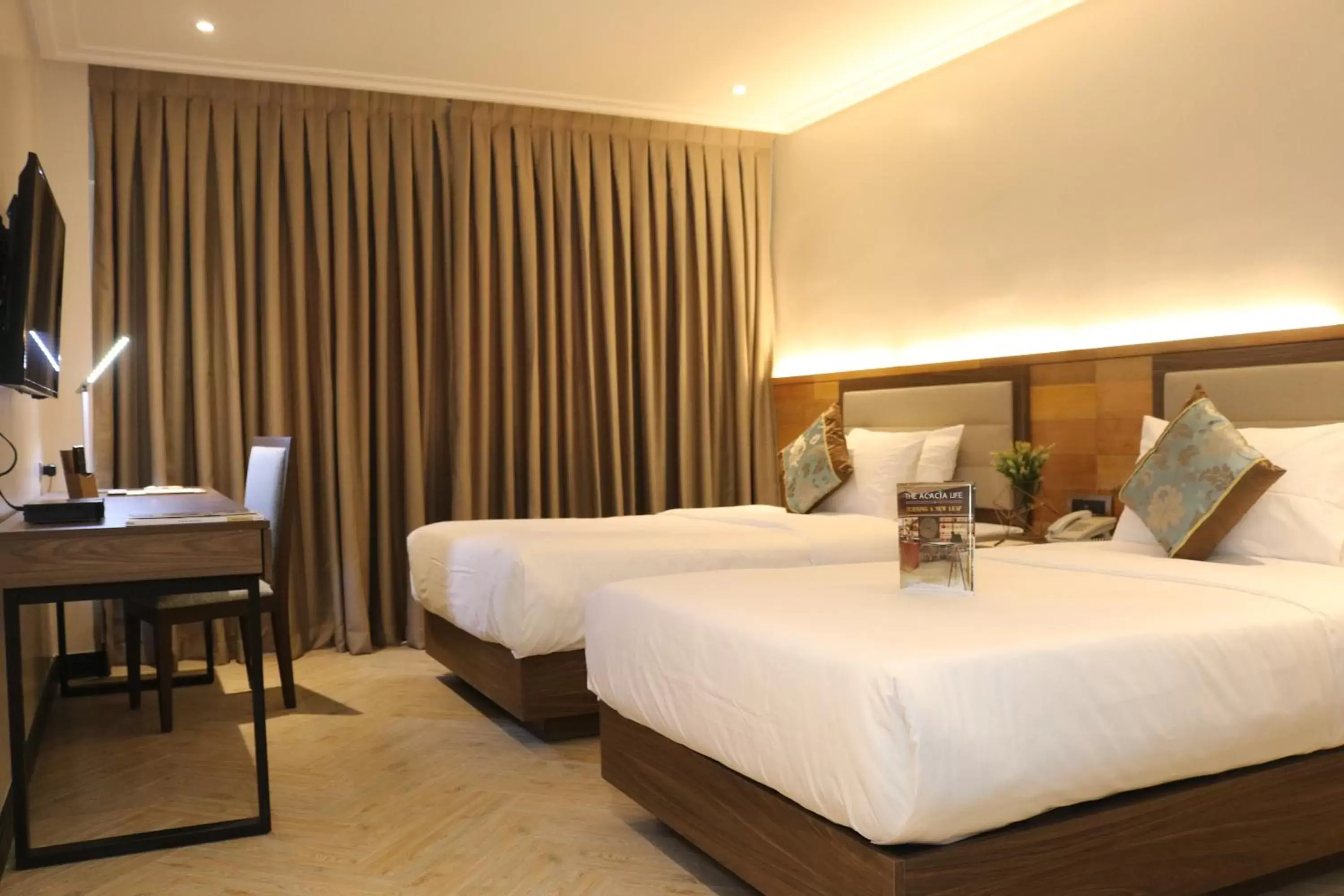 Deluxe Twin Room in Acacia Hotel Bacolod Deluxe Twin Room in Acacia Hotel Bacolod