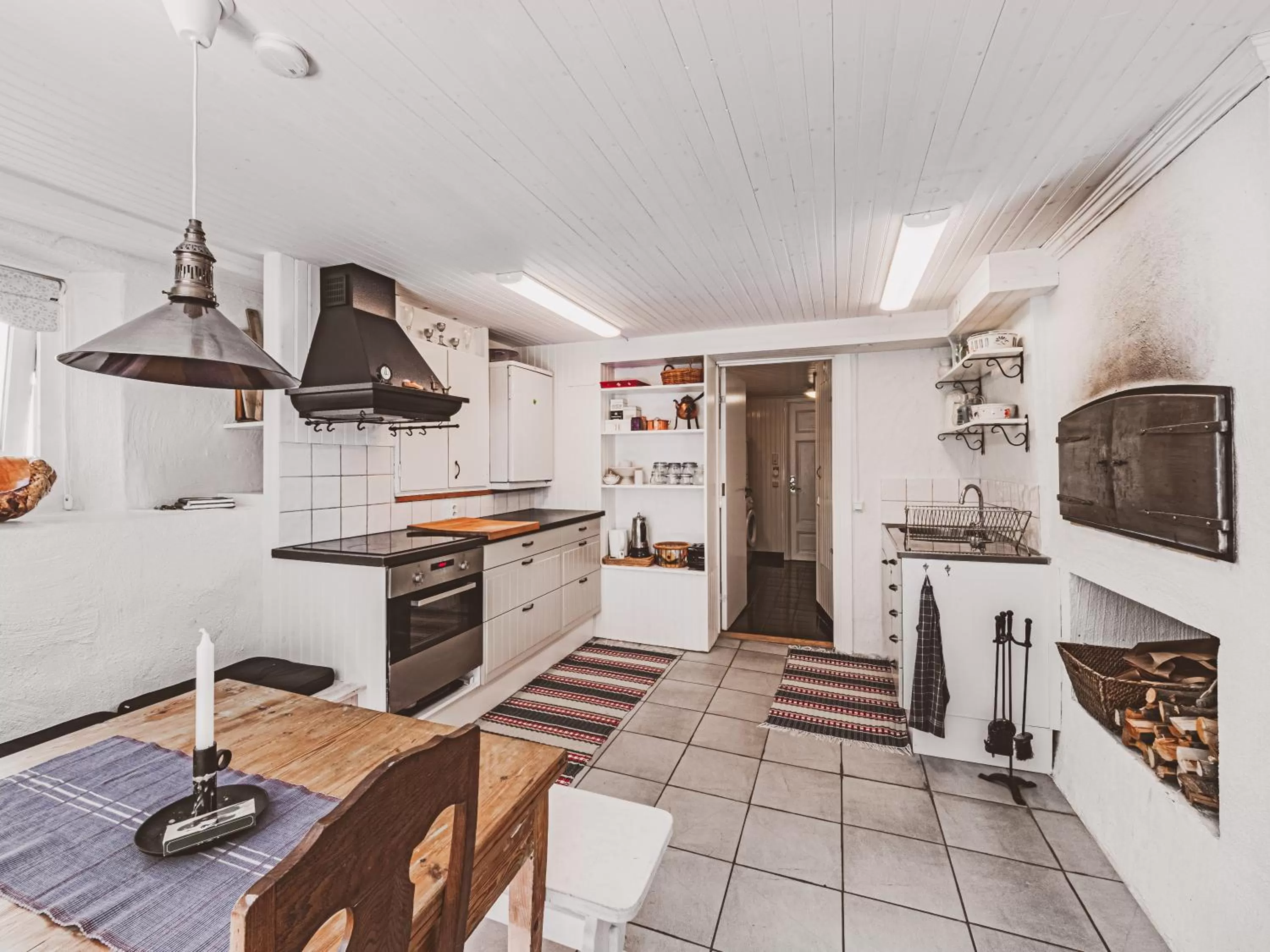 Kitchen or kitchenette in Gottfridsgården