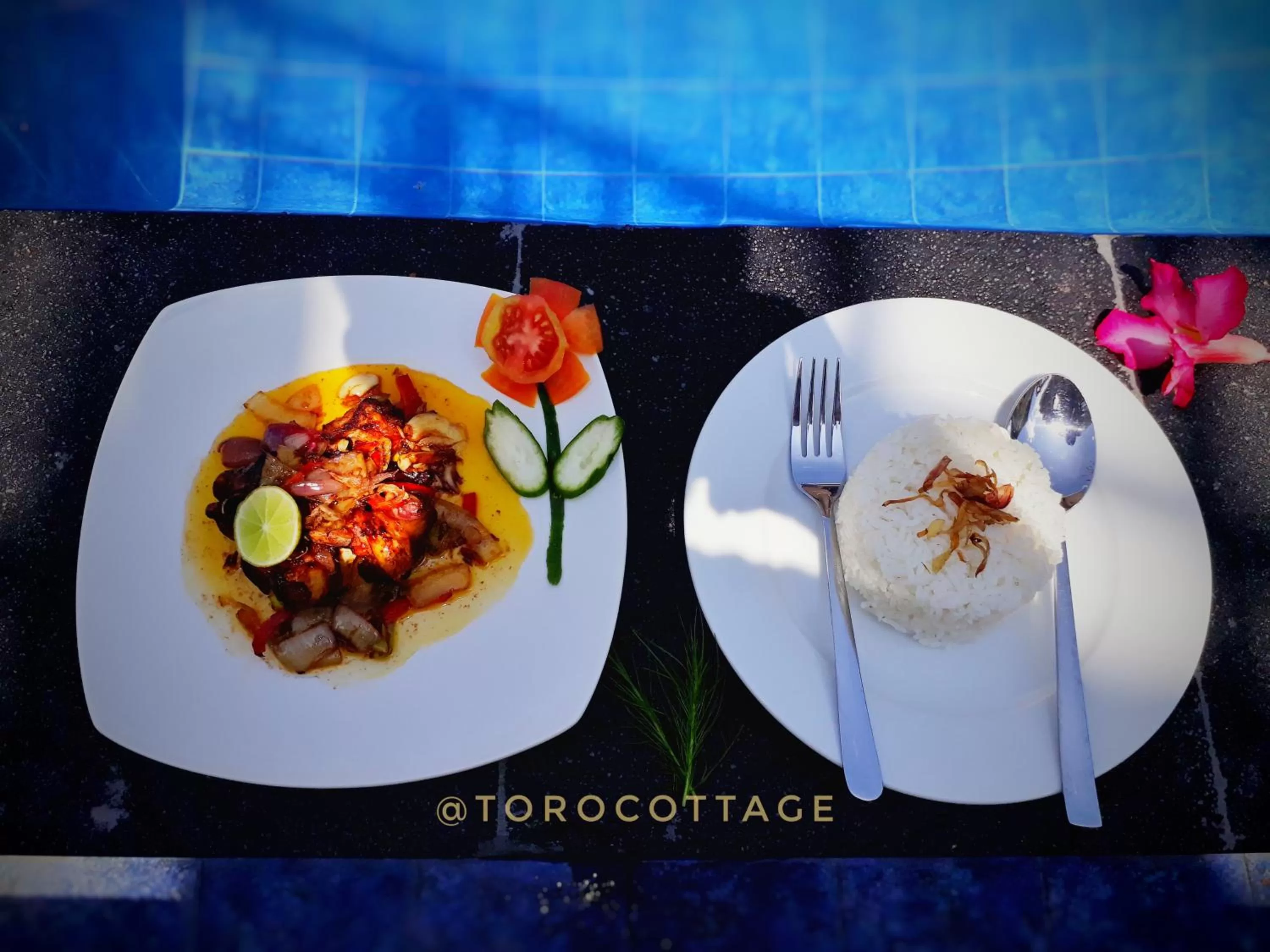 Lunch in Toro Cottage