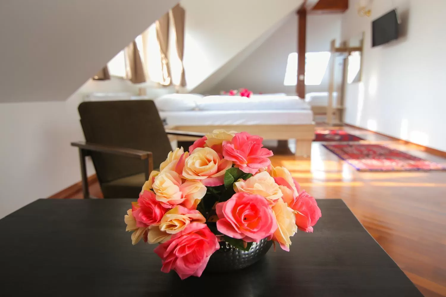 Bed in Hotel Vila Katrca