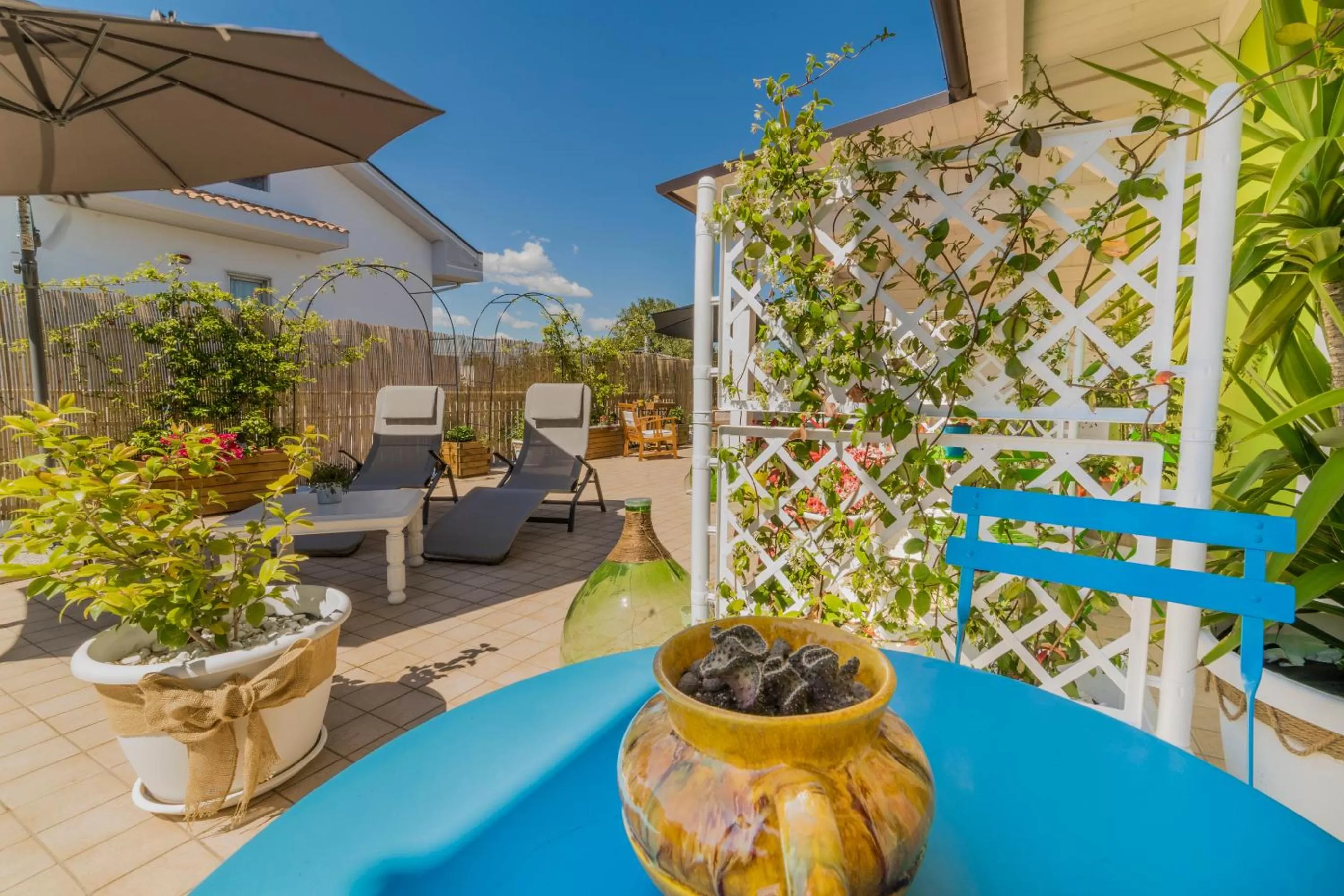 Balcony/Terrace in B&B SMARTFIT HOUSE - Room & Relax in Pescara