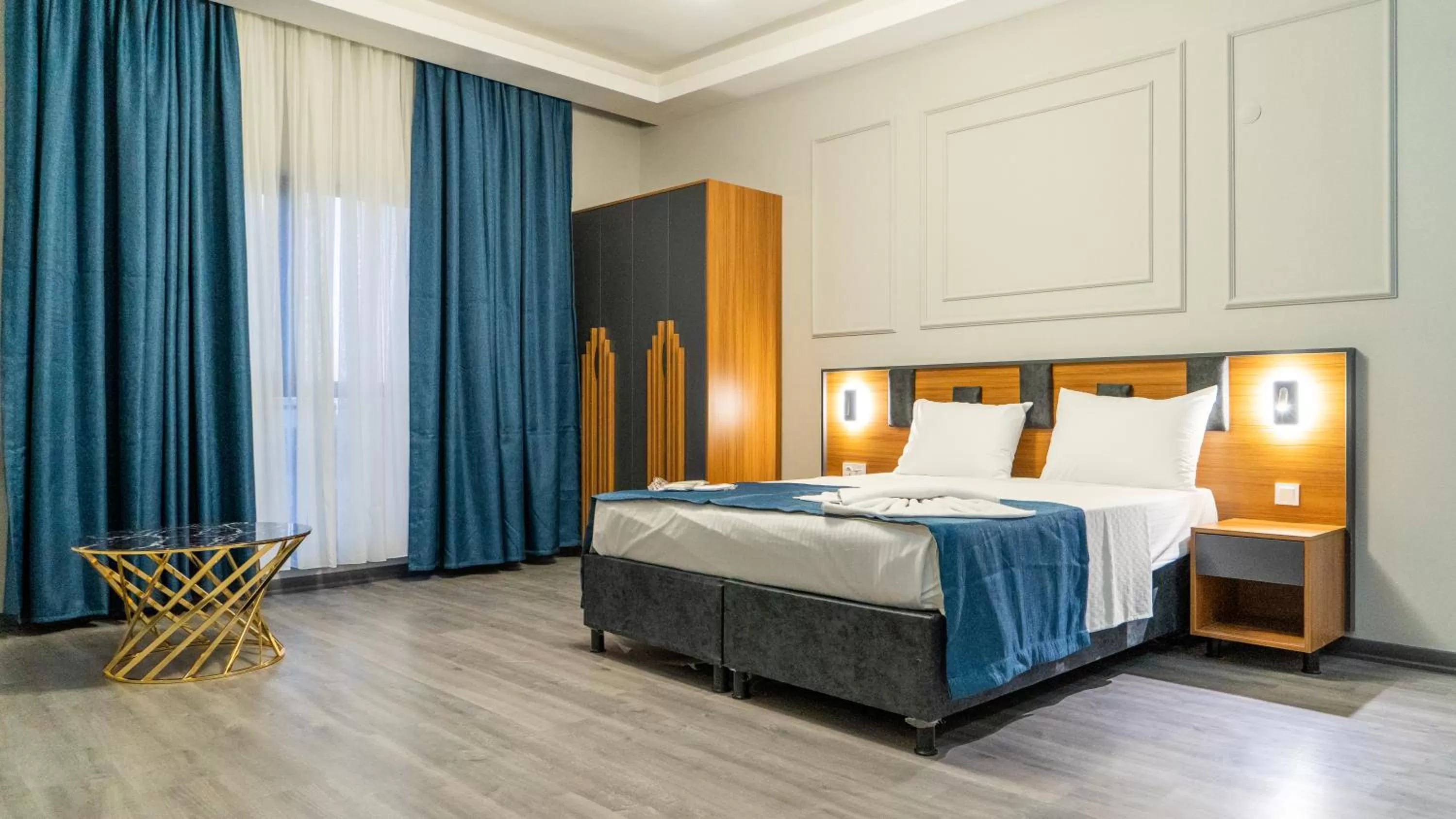 Bed in GRAND MOON HOTEL