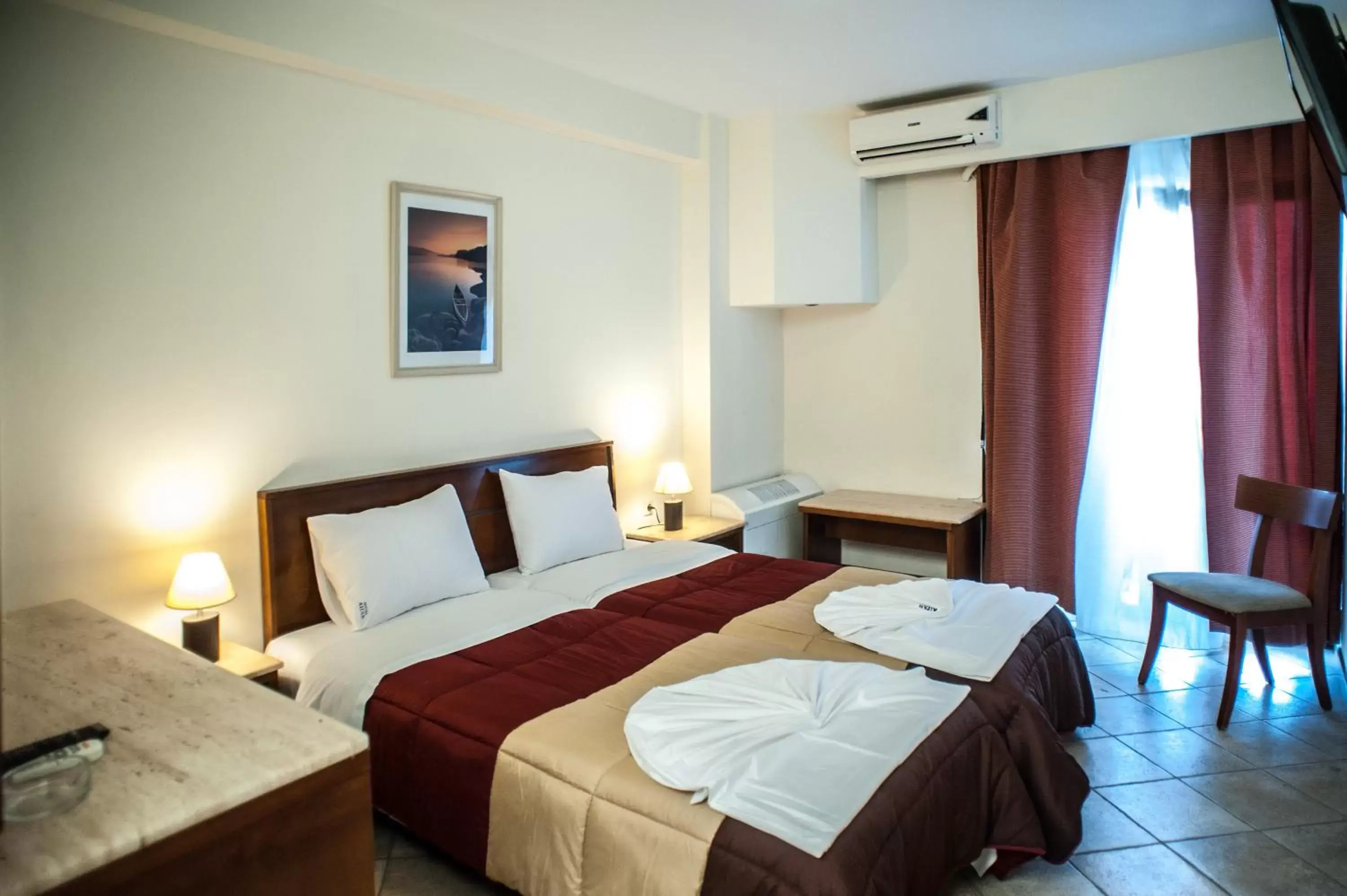 Double or Twin Room with Sea View in Hotel Aigli Double or Twin Room with Sea View in Hotel Aigli