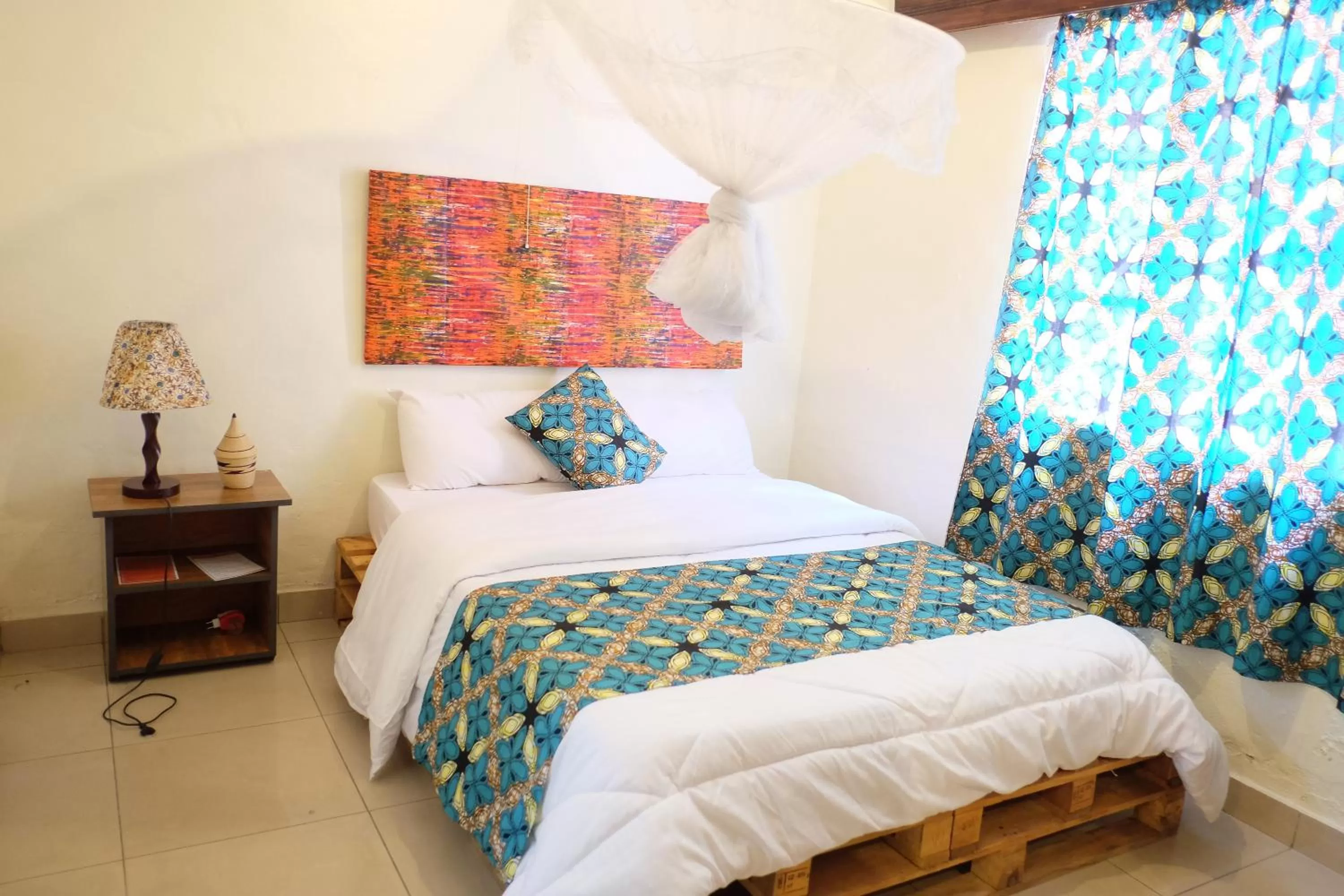 Bedroom in INZOZI AFRICA HOUSE B&B- Kacyiru