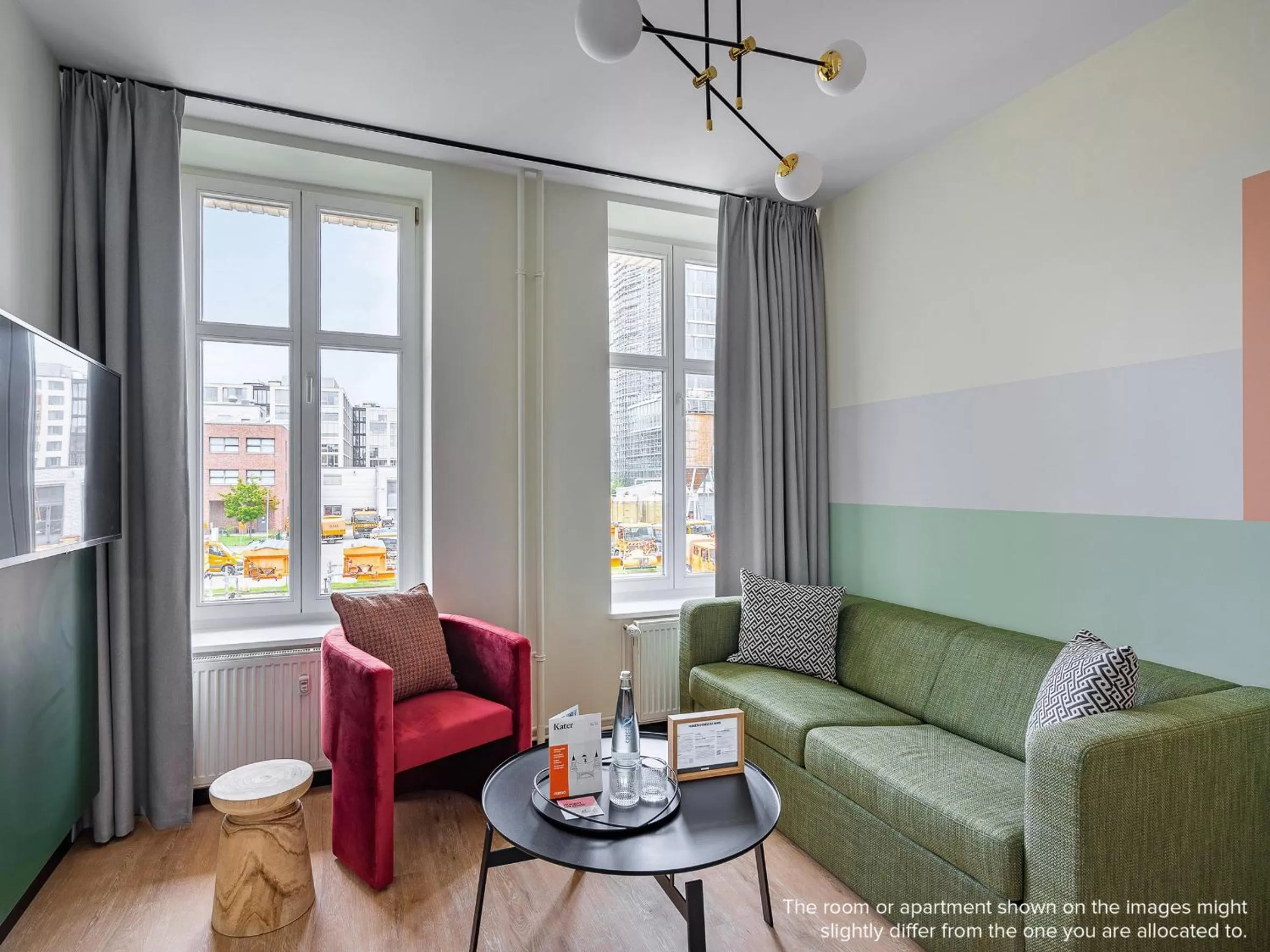 Living room in Numa Berlin Kater