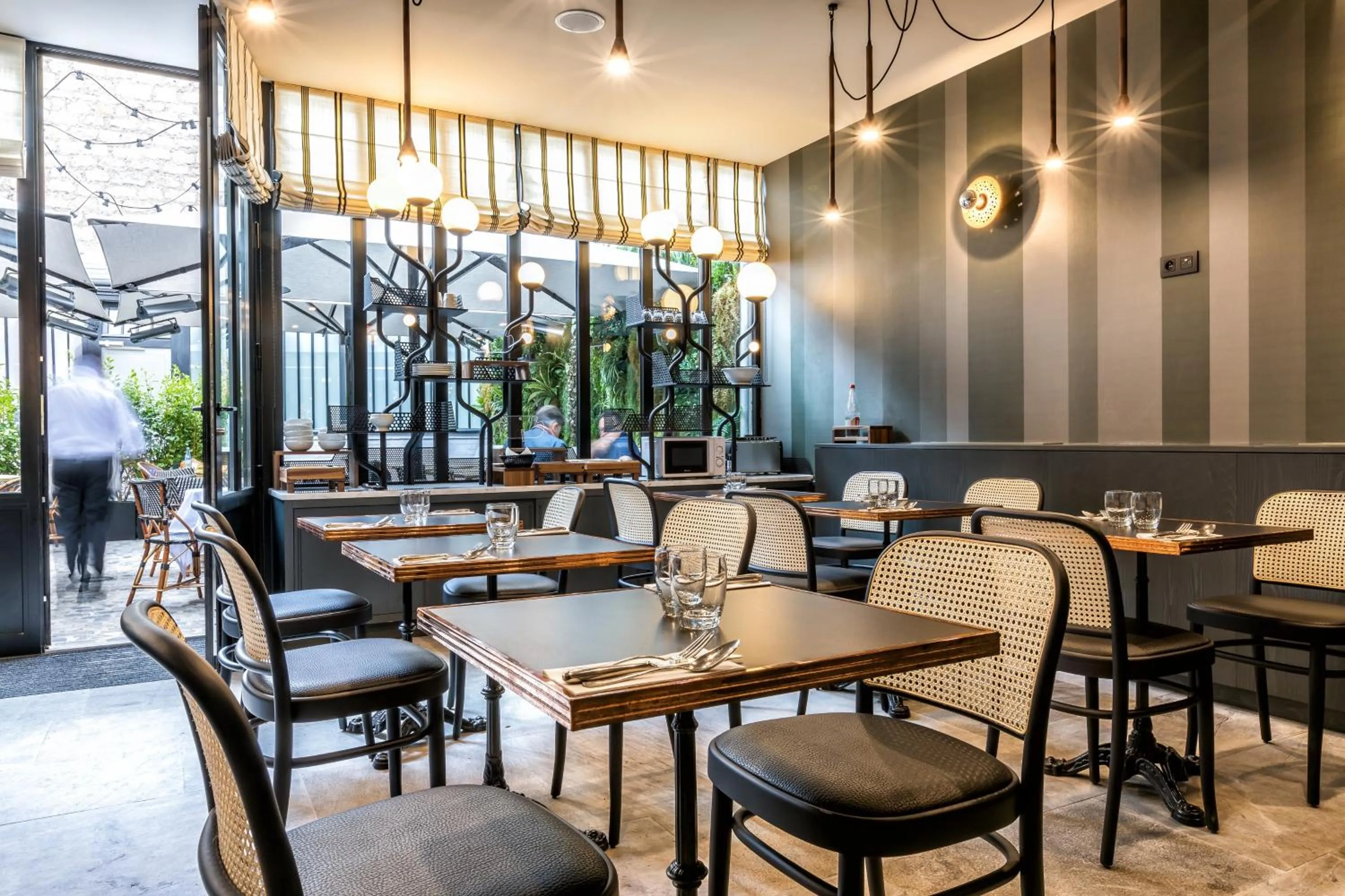 Area and facilities in Hotel Restaurant Au Boeuf Couronné