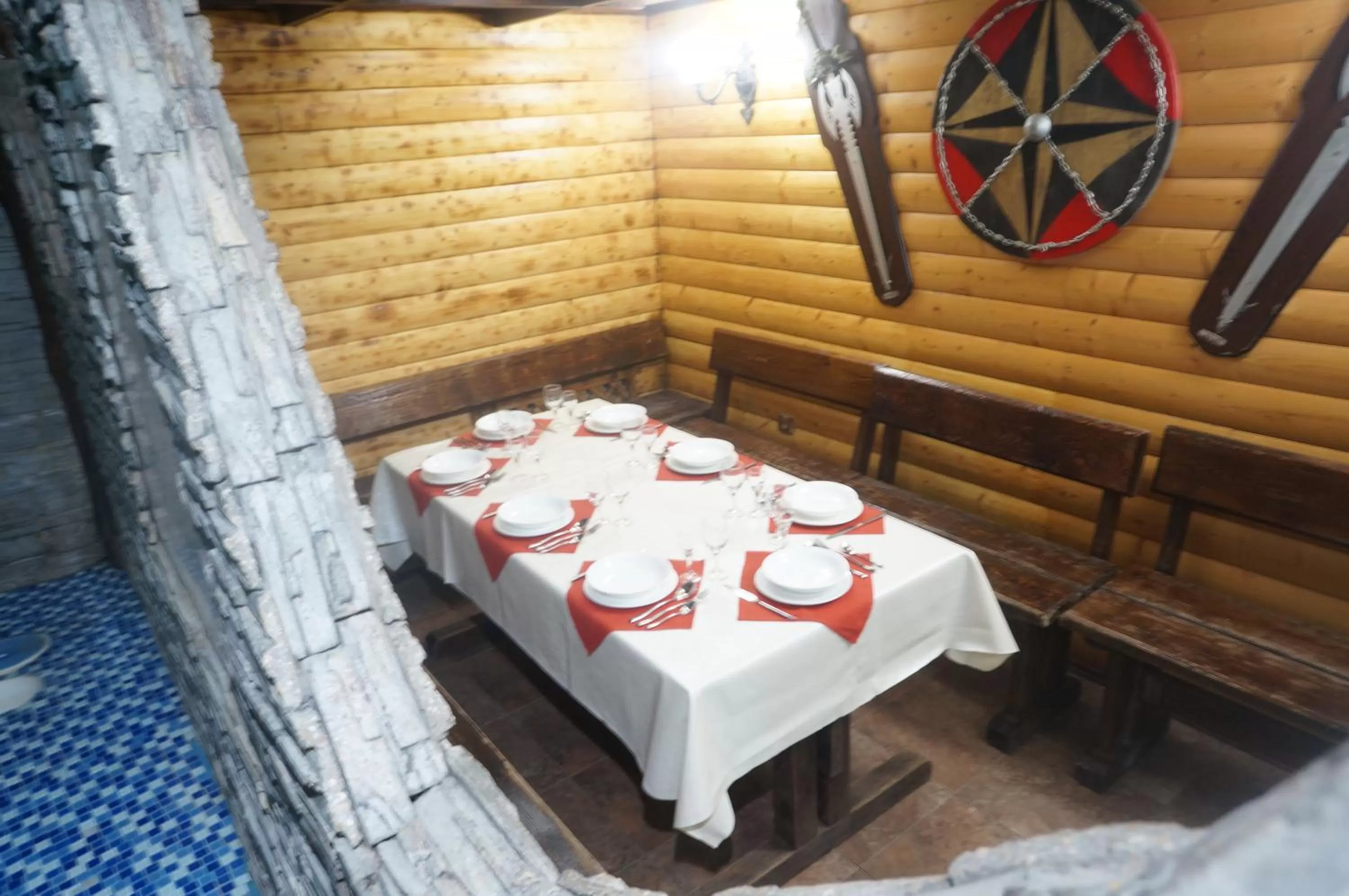 Dining area in GALIRAD Hotel