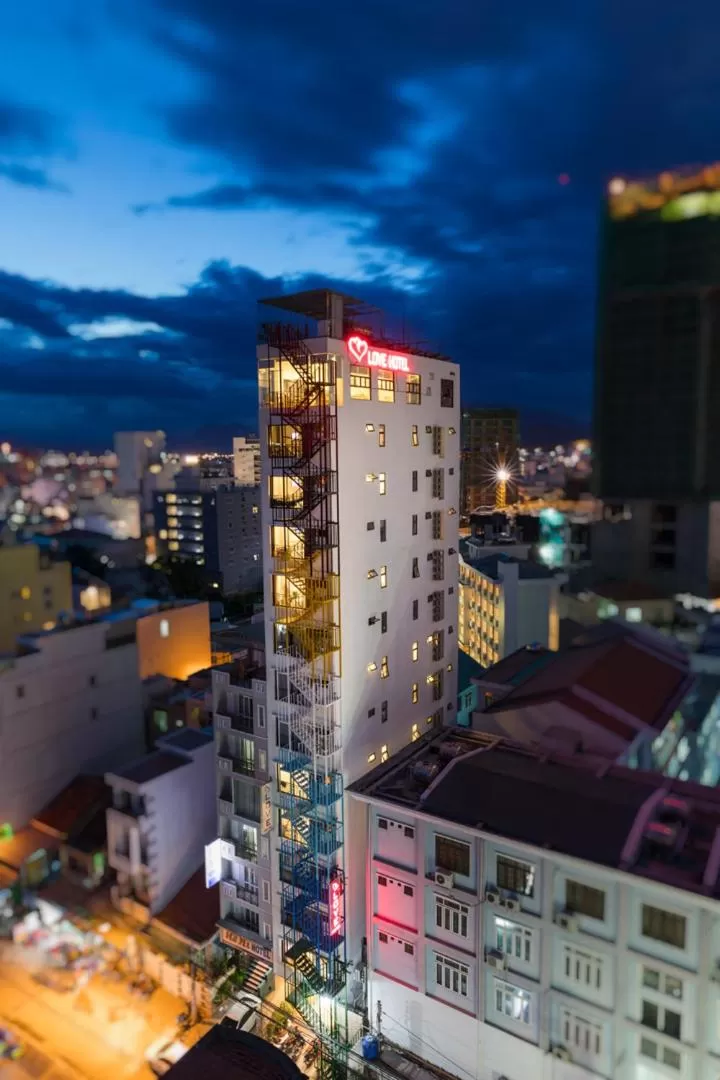 Property building in Love Hotel