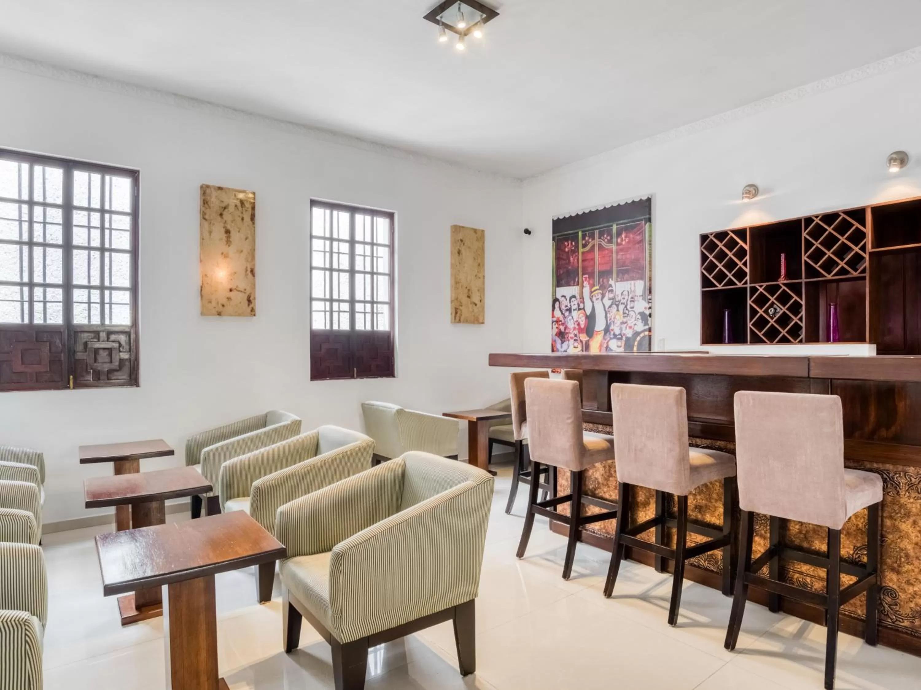 Lounge or bar in Hotel Quinta Allende