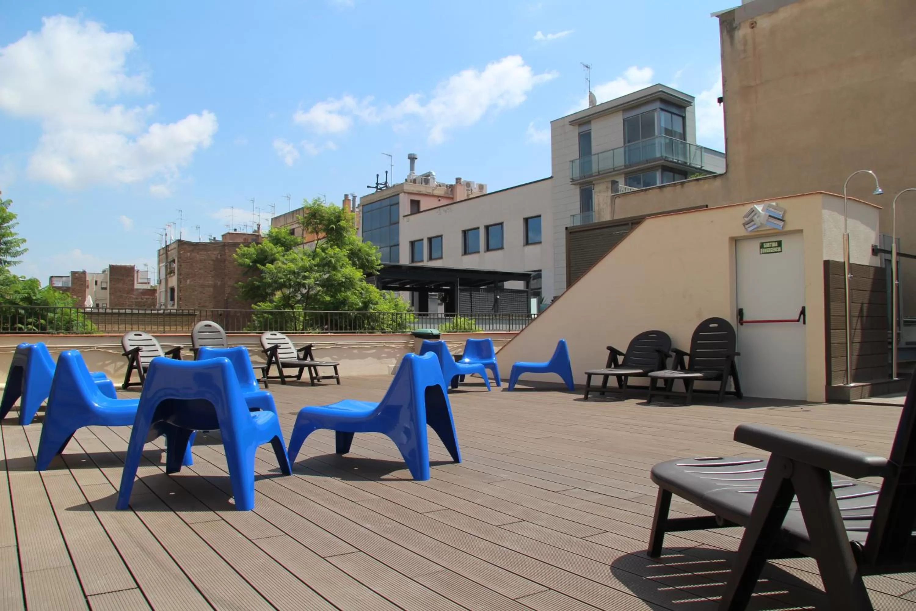 Balcony/Terrace in BcnSportHostels