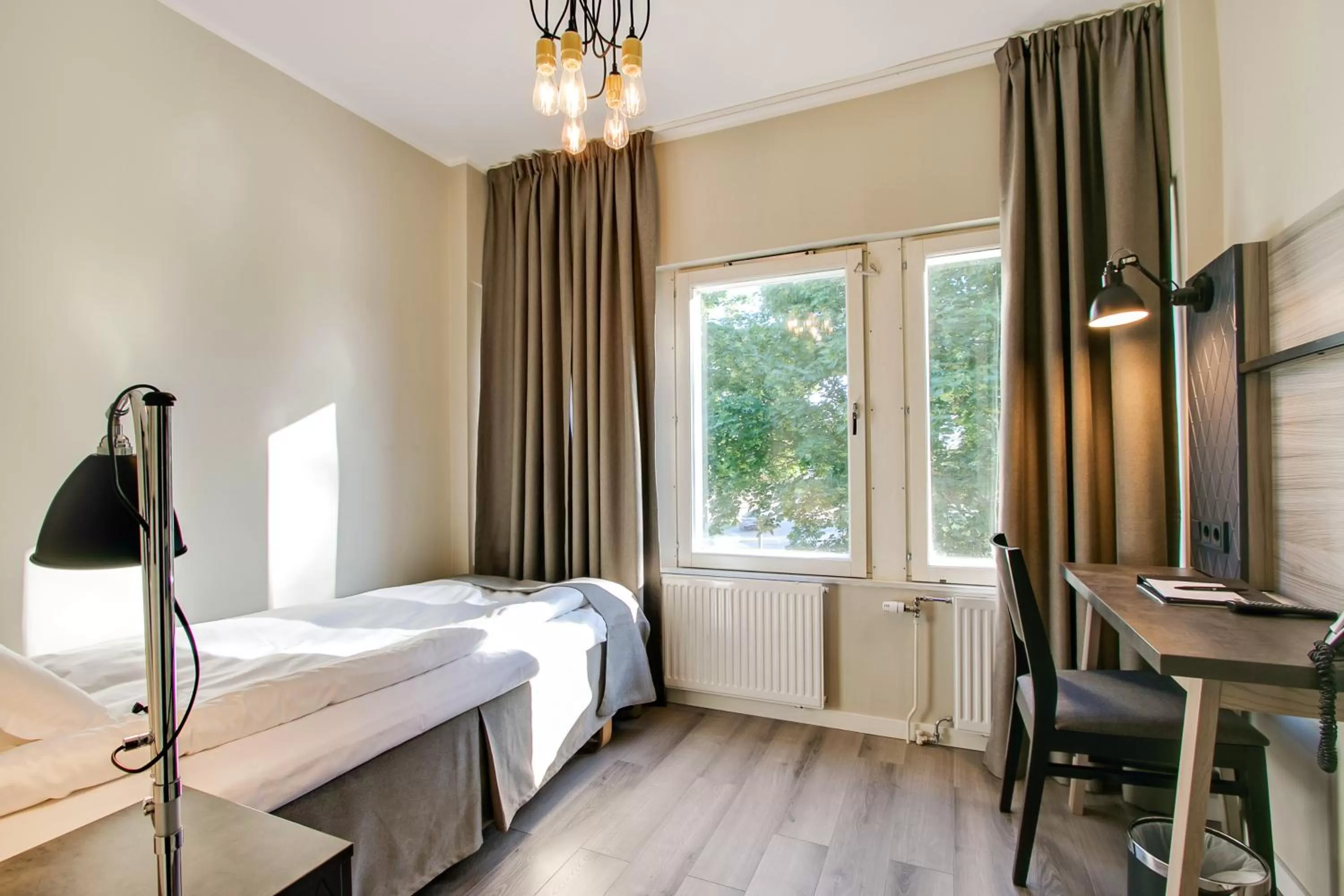 Bed in First Hotel Brommaplan