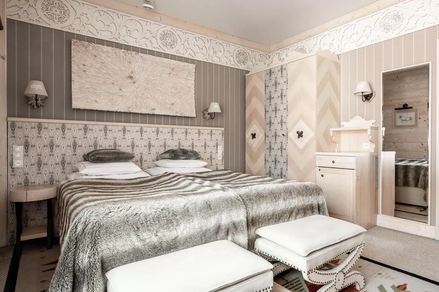Bed in Aries Hotel & SPA Zakopane