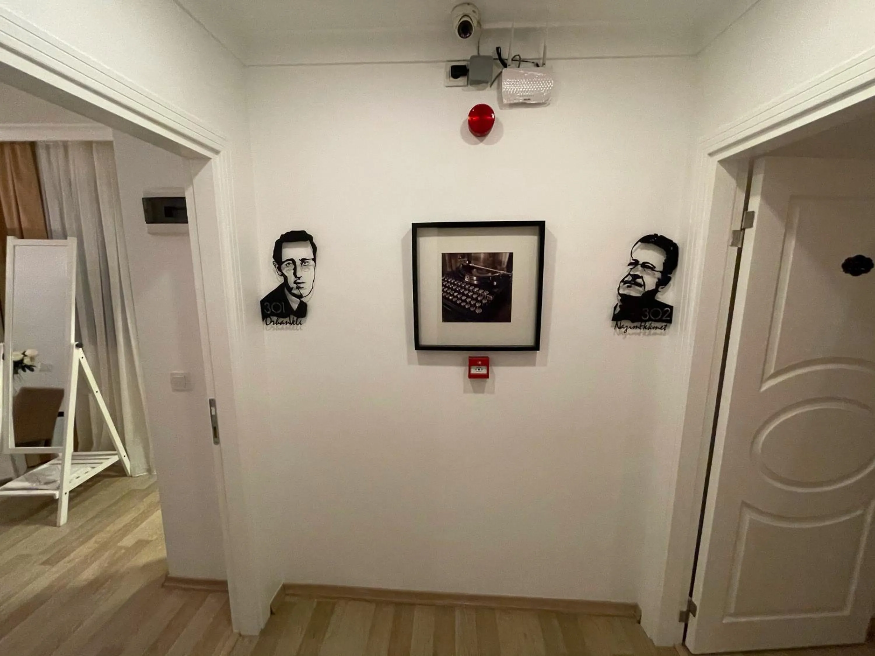 Decorative detail in The Print House Hotel