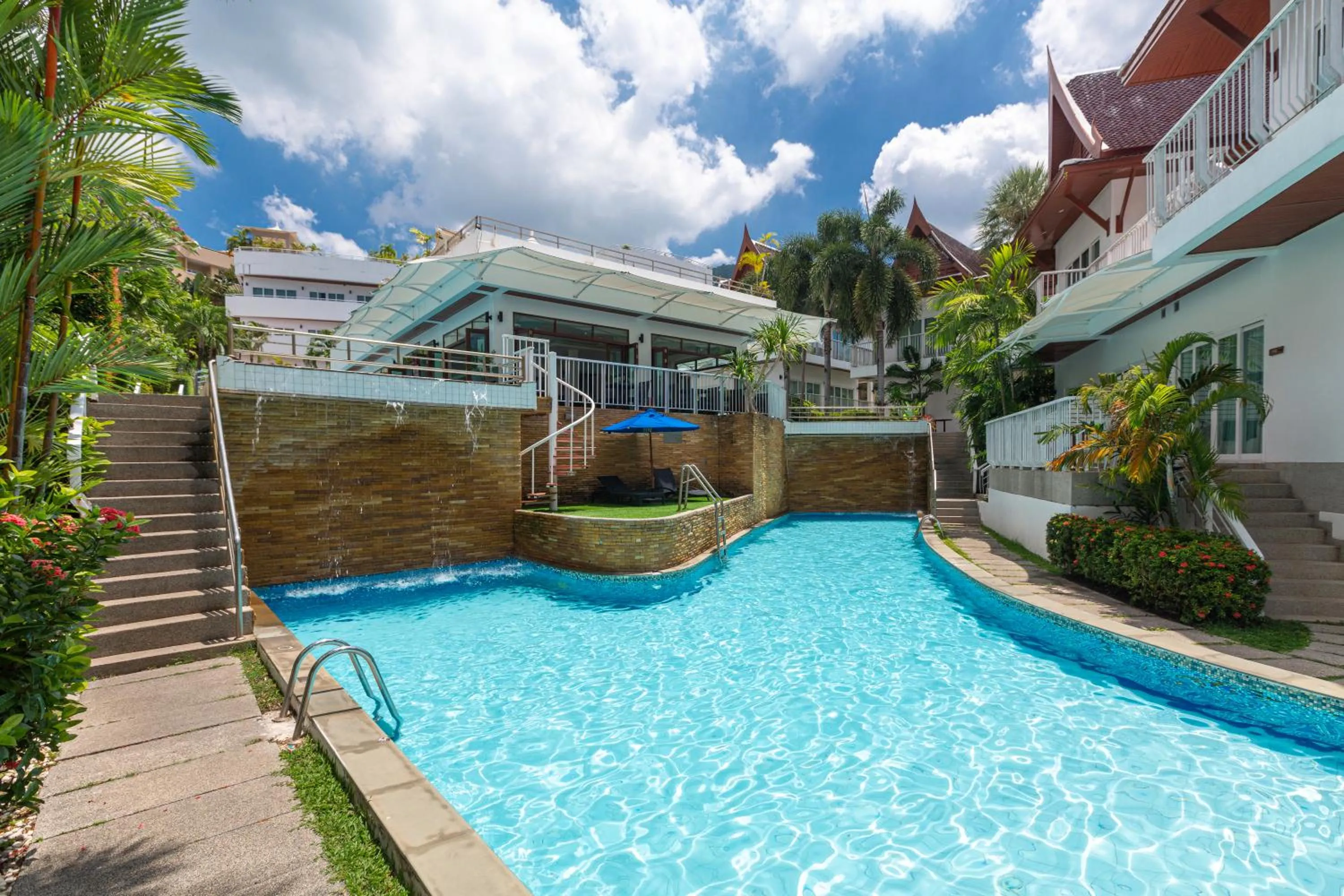Swimming pool in Phunawa Resort Phuket Karon Beach - SHA Plus