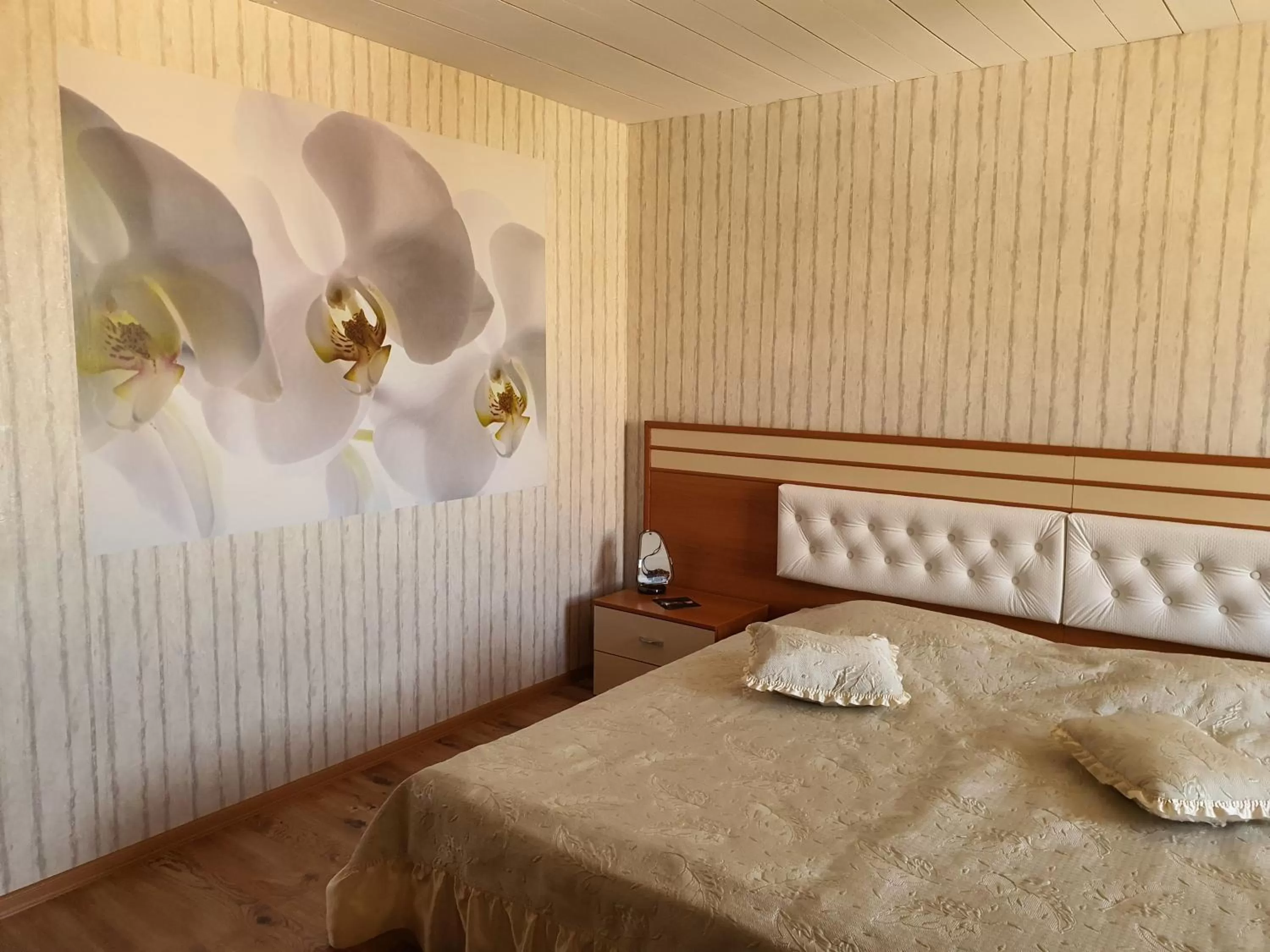 Bed in Hotel Dobrudja