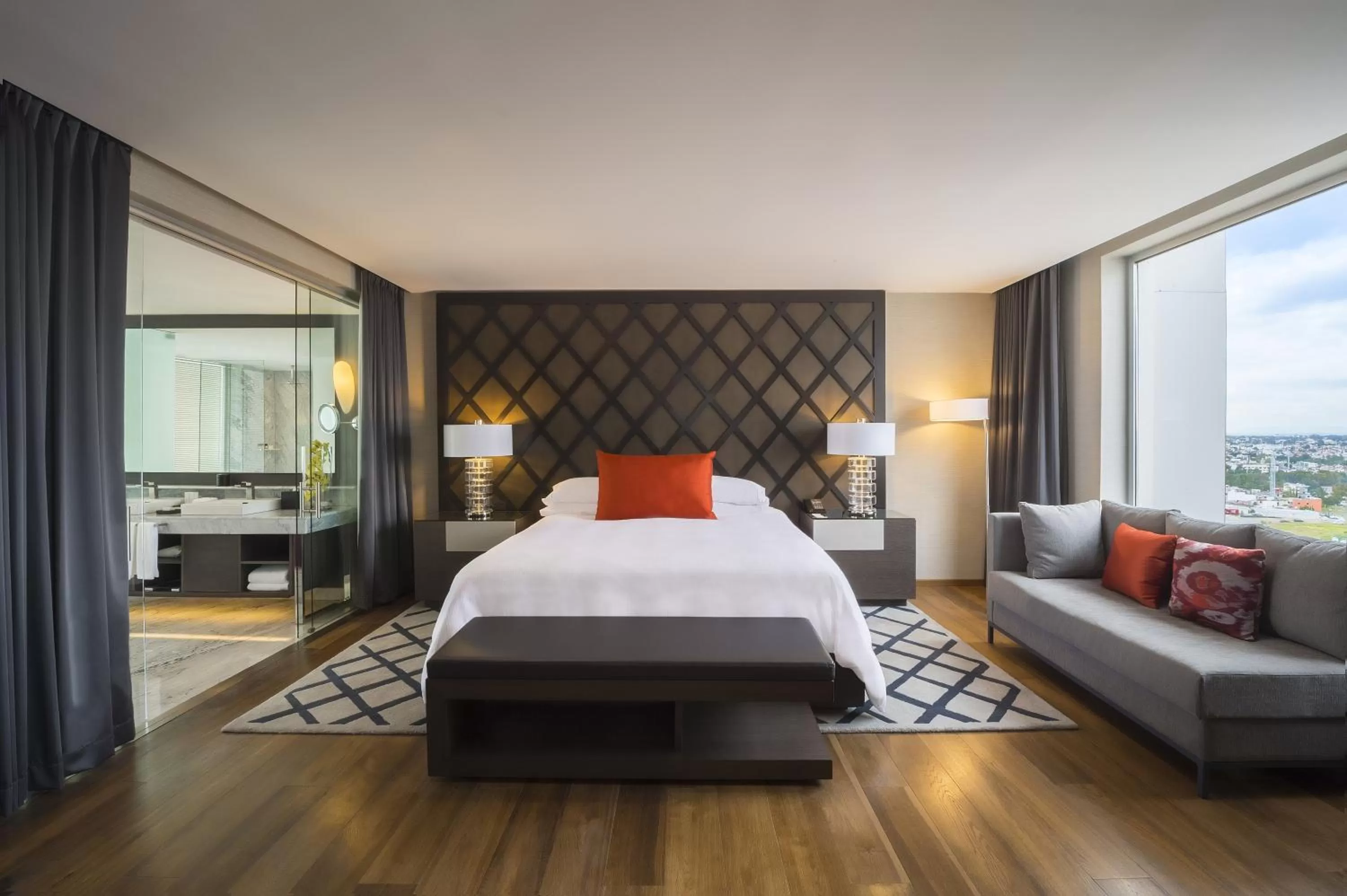 Bed in Grand Fiesta Americana Puebla Angelópolis