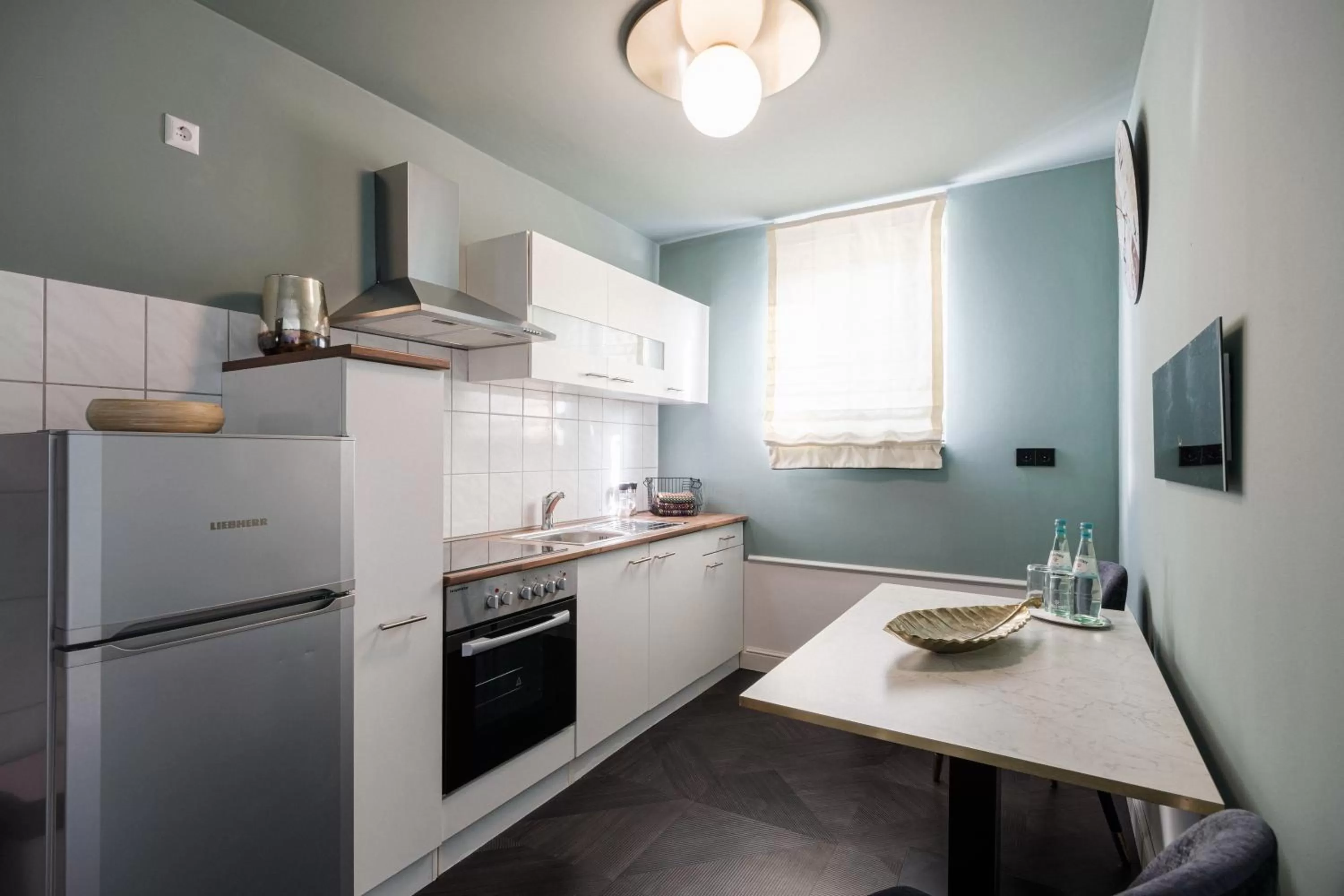 Kitchen or kitchenette in Hotel Residenz Pforzheim