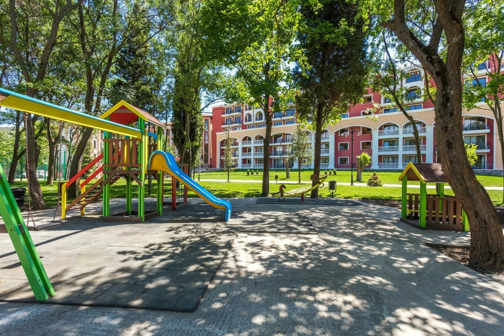Children play ground in Festa Via Pontica