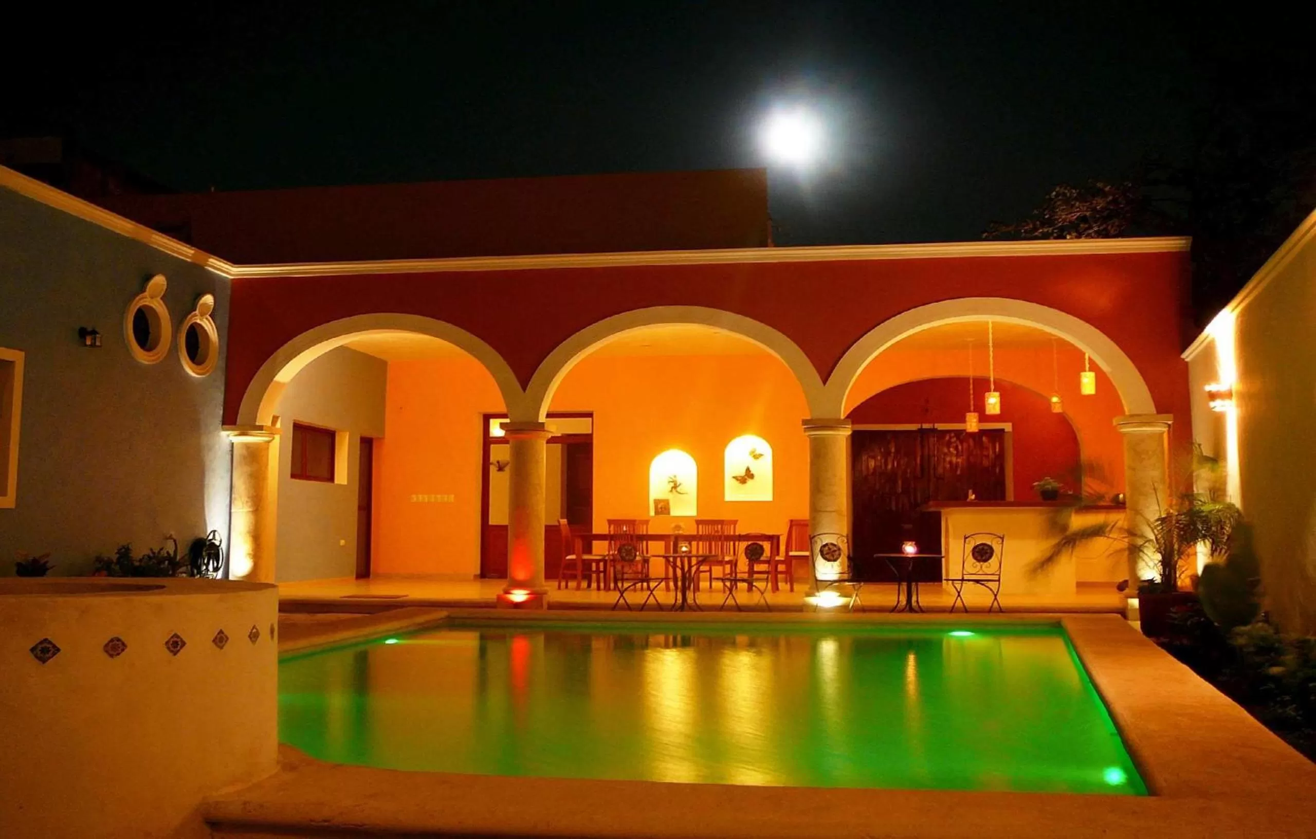 Swimming pool in Merida Santiago Hotel Boutique
