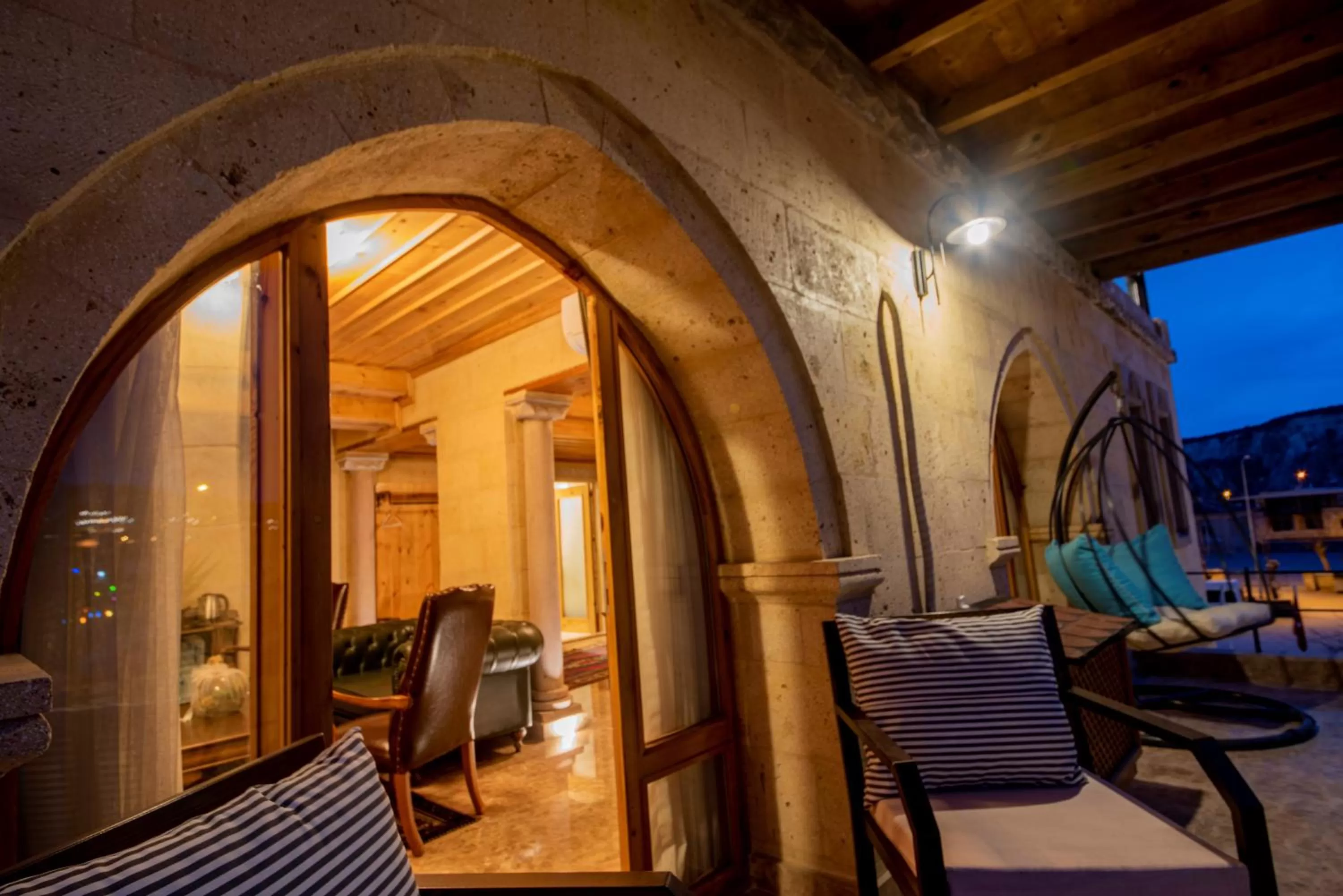 Balcony/Terrace in Cratus Stone Palace