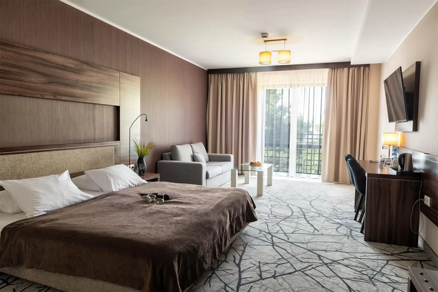 Bed in Hotel Pogoria Residence