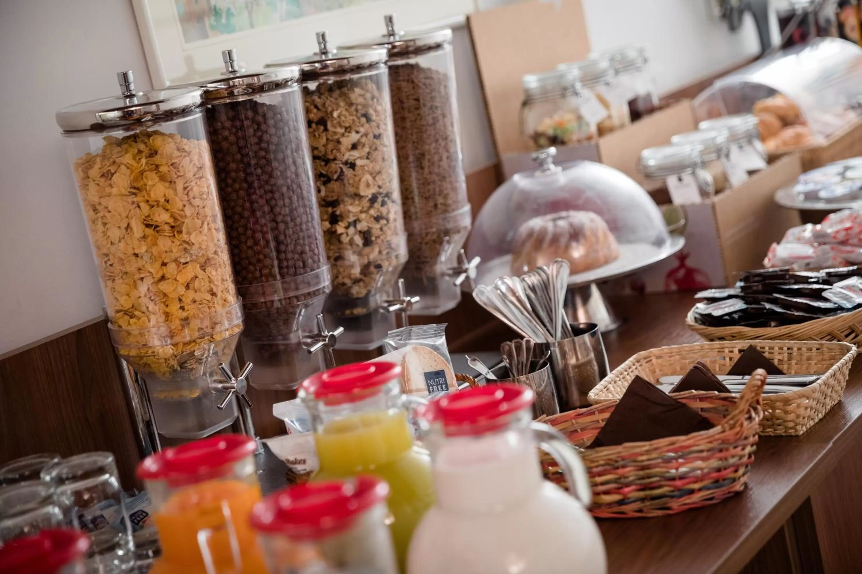Continental breakfast in Hotel Duomo