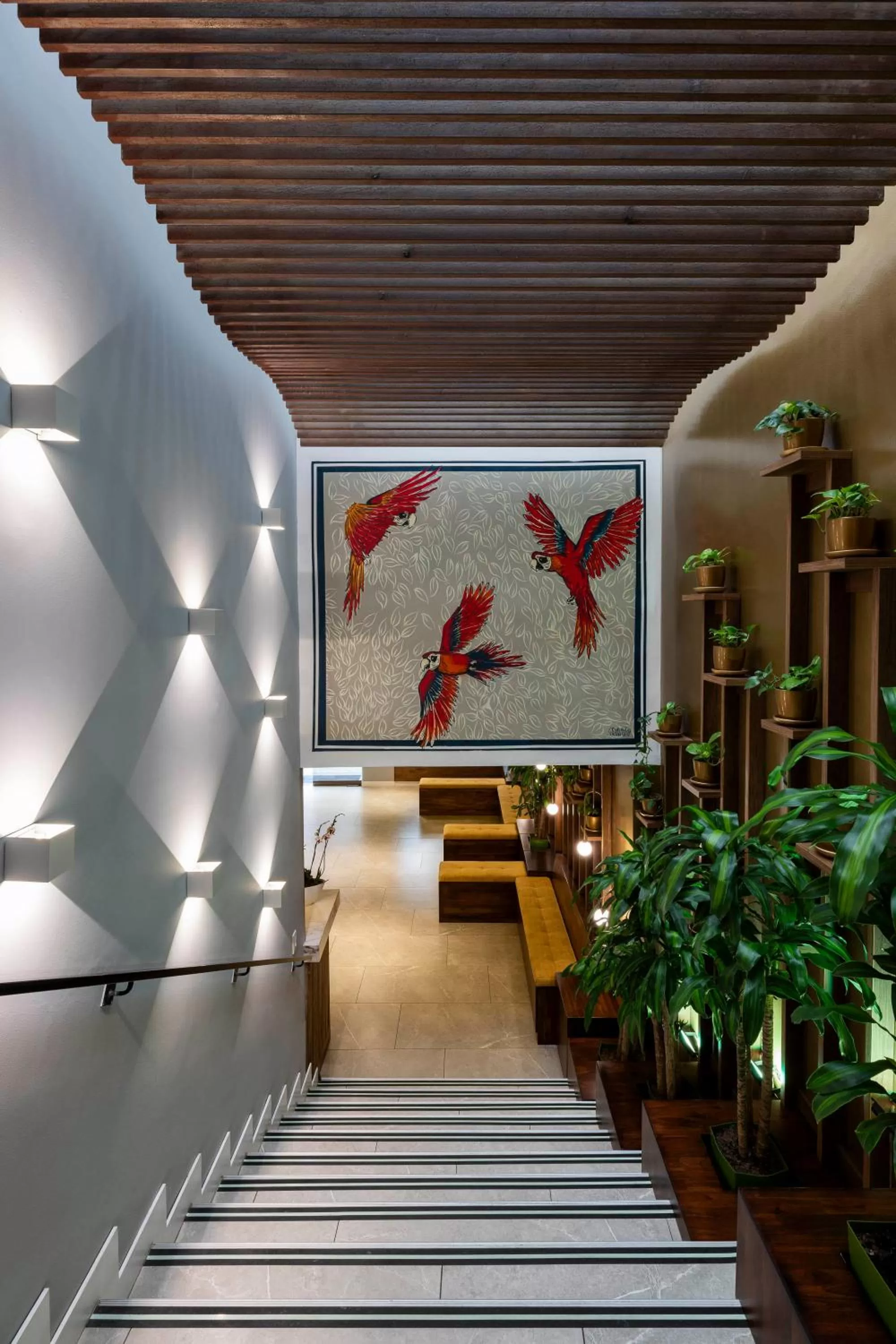 Lobby or reception in Suites by Vilar América