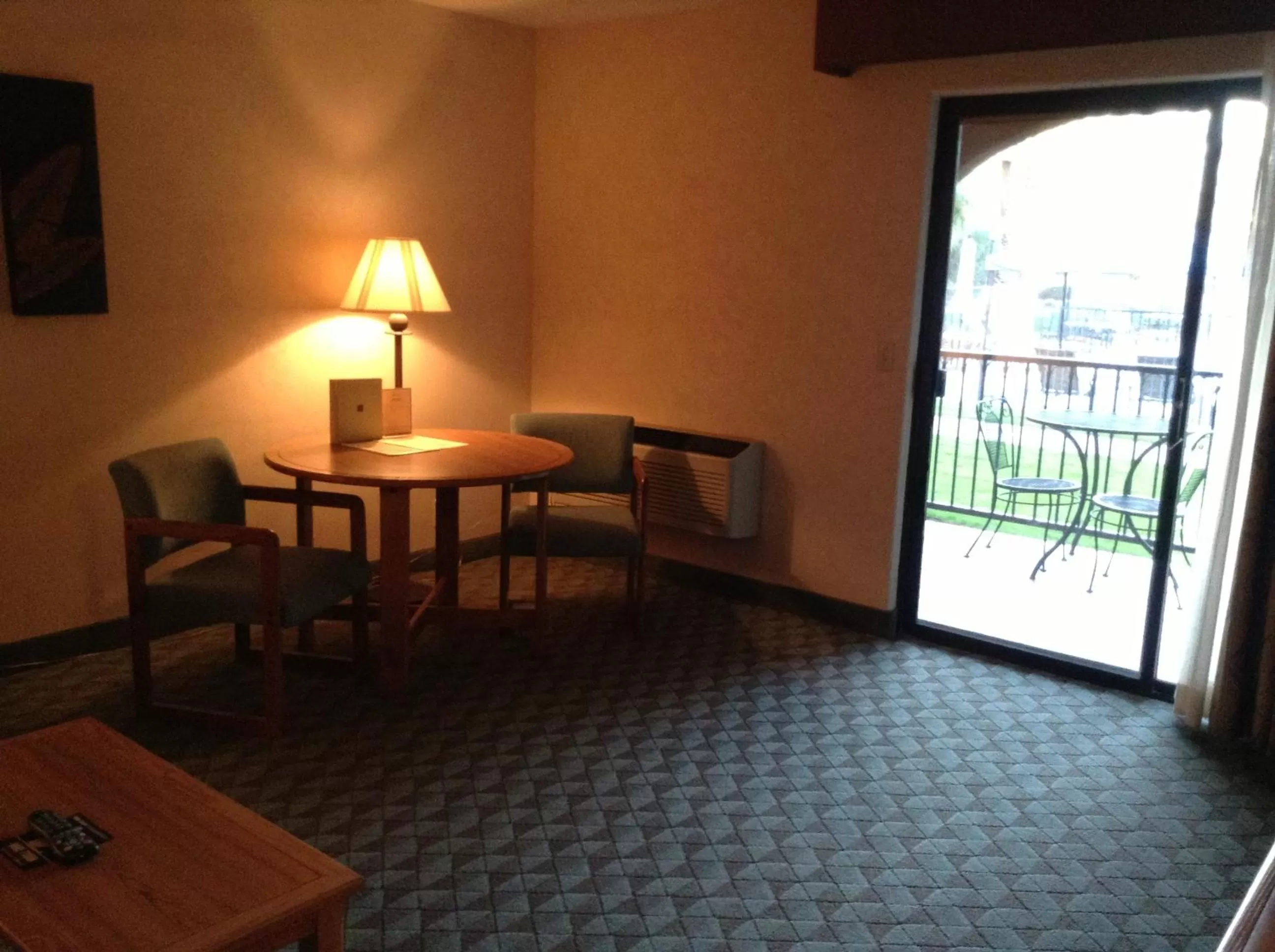 Seating area in Borrego Springs Resort