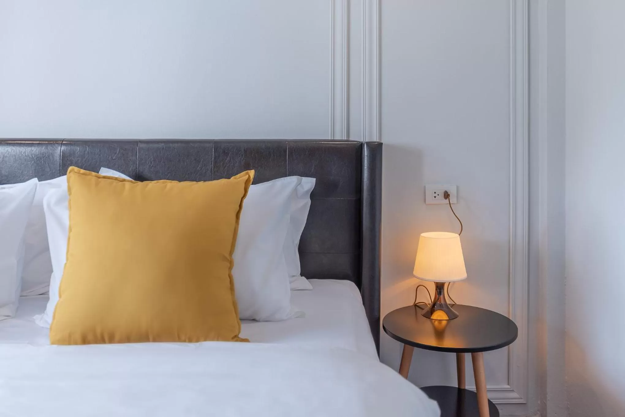 Bed in The Mellow Pillow Hotel @ Chiang Mai Gate