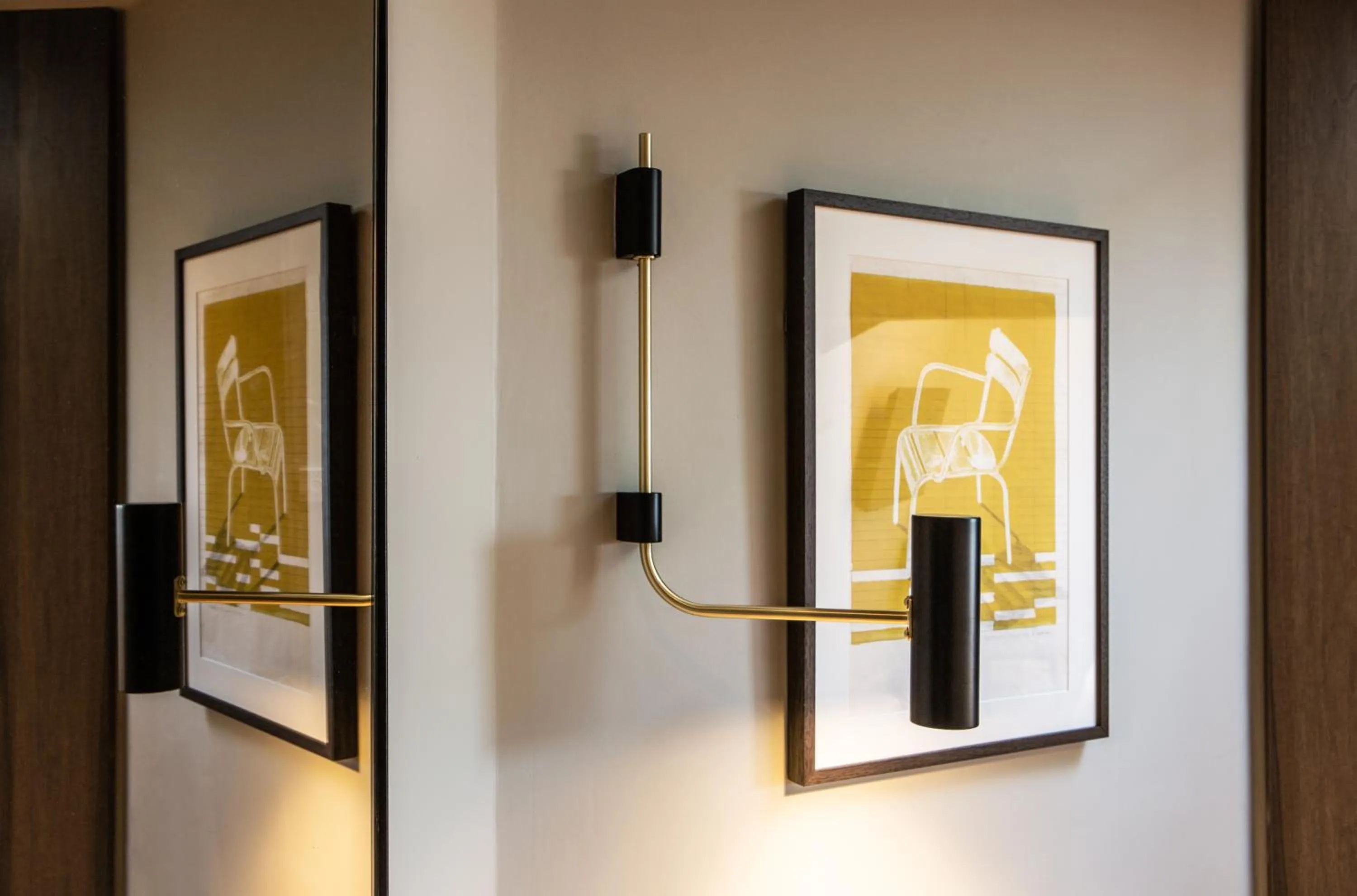 Decorative detail in Hotel Flanelles Paris