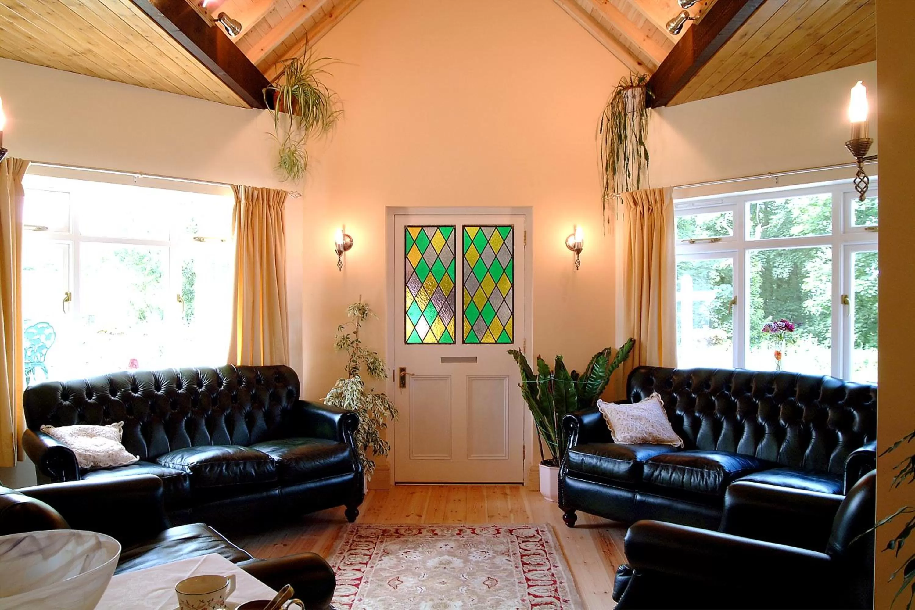 Living room in Rosedene Guest House
