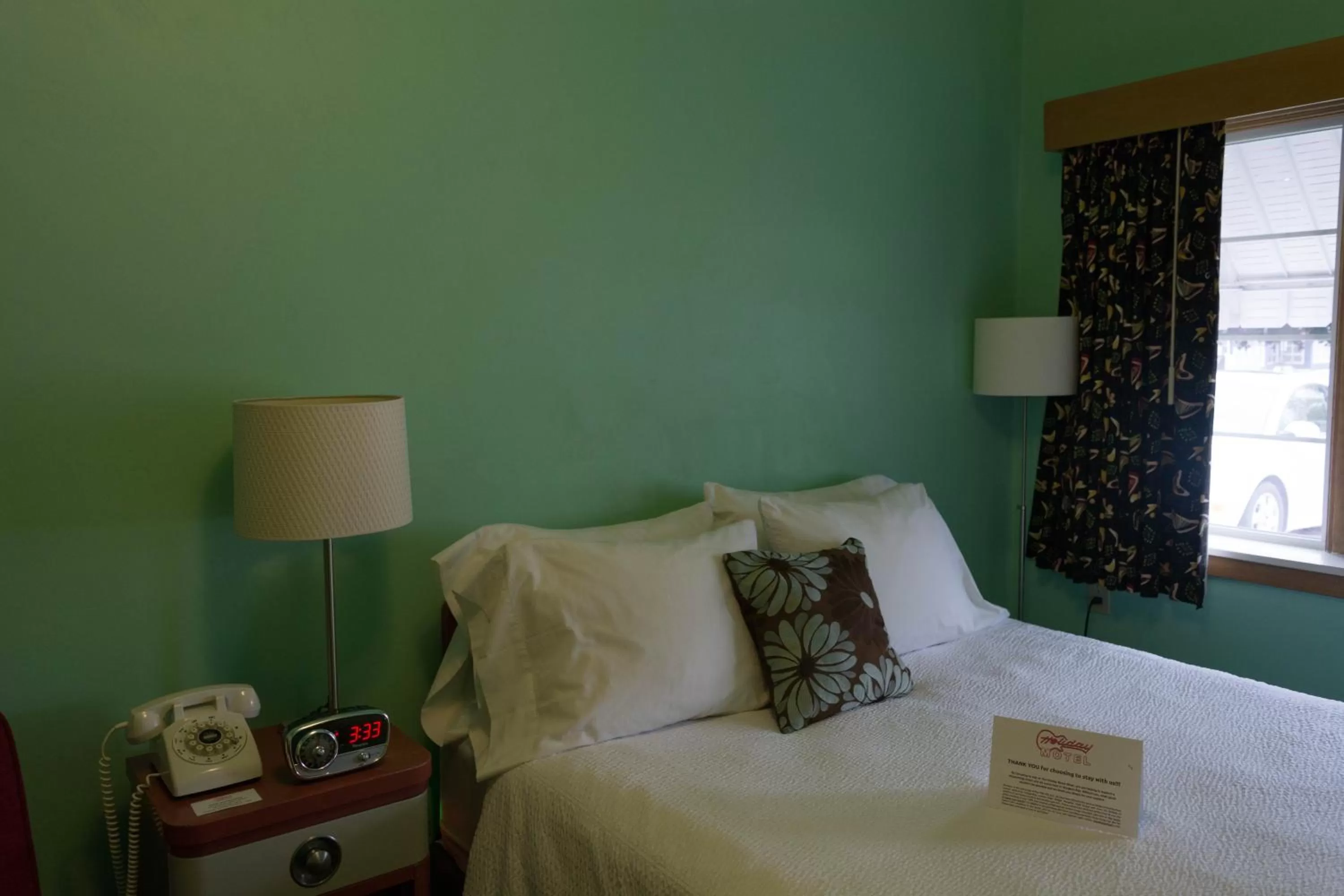 Bed in Holiday Music Motel