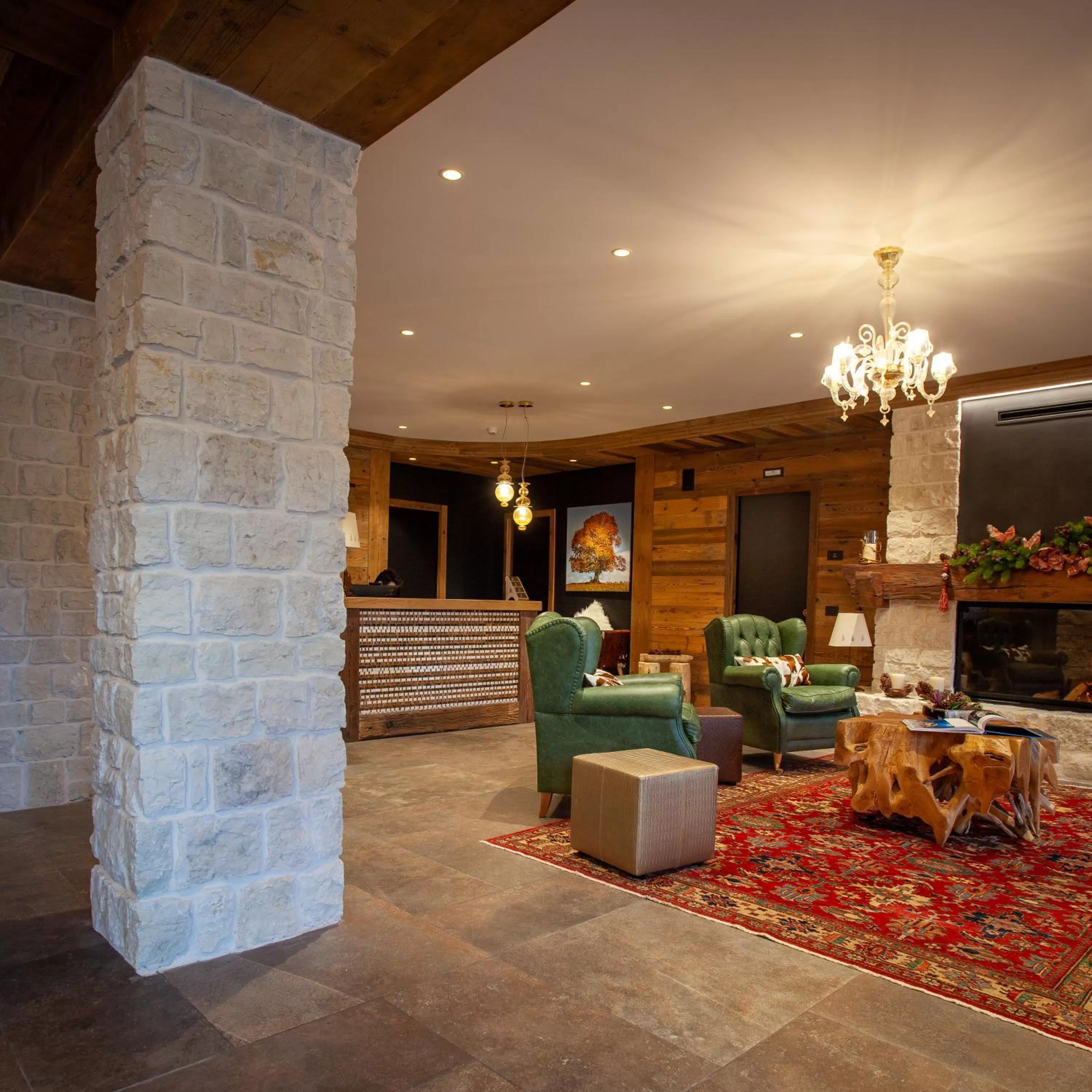 Lobby or reception in Asiago Sporting Hotel & Spa