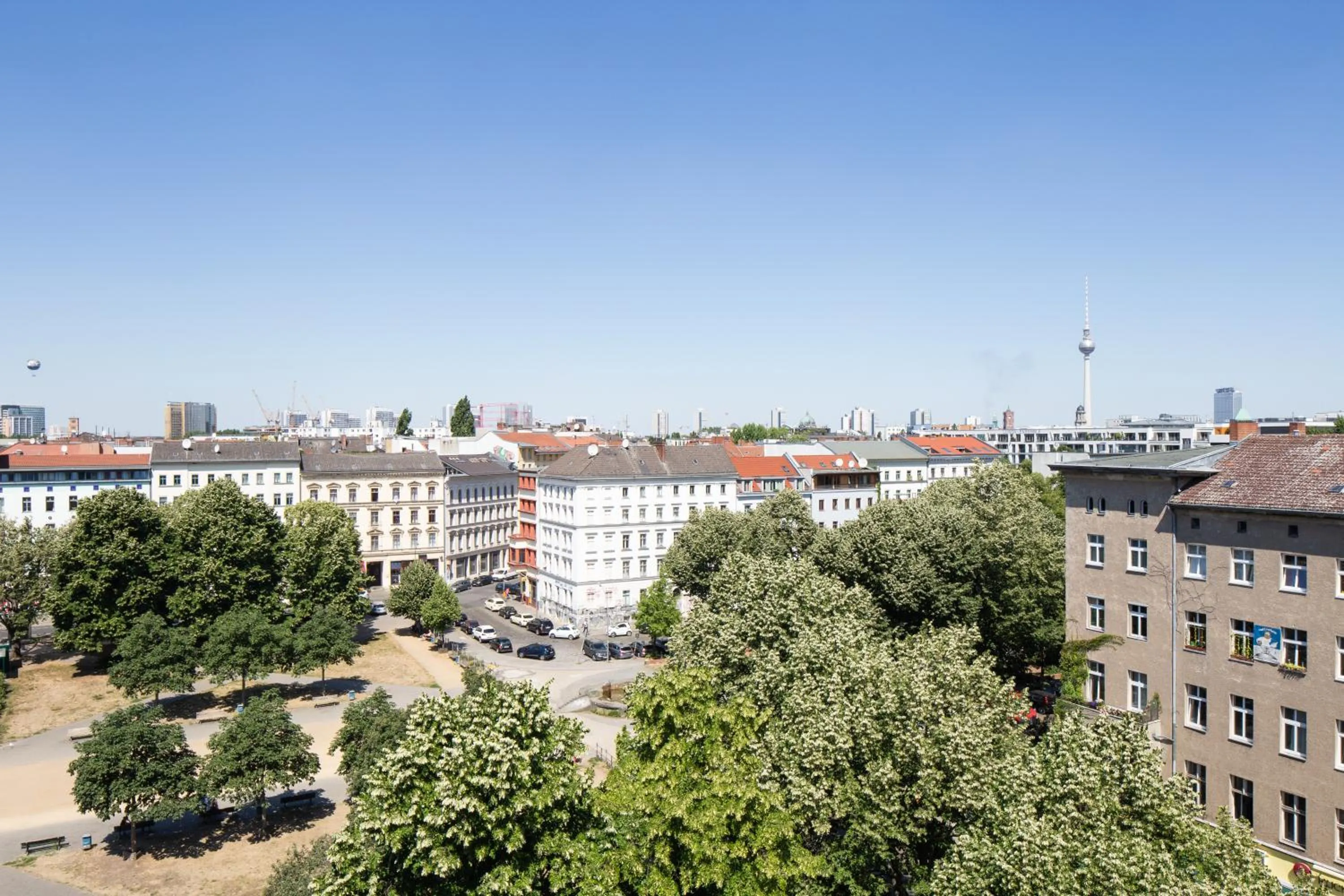 Bird's eye view in Orania.Berlin