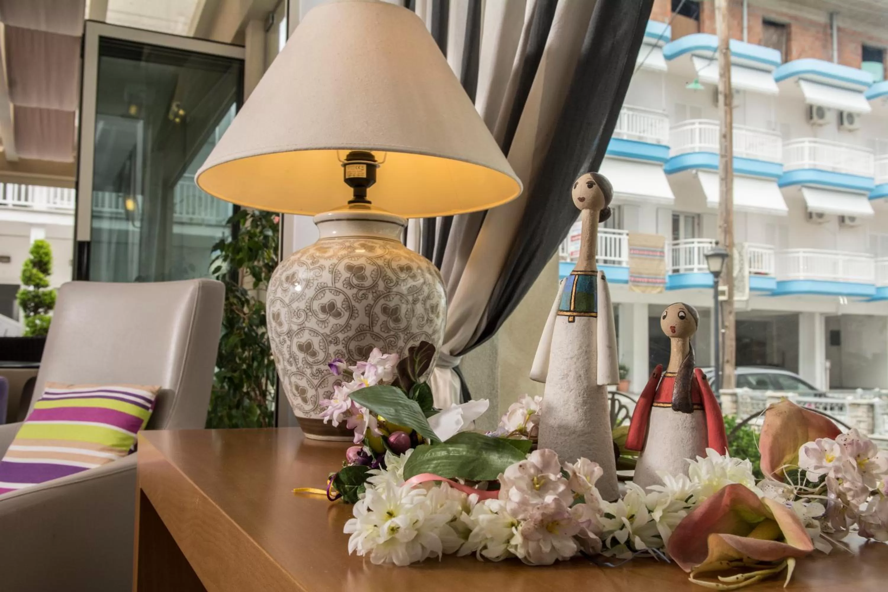 Decorative detail in Hotel Olympos