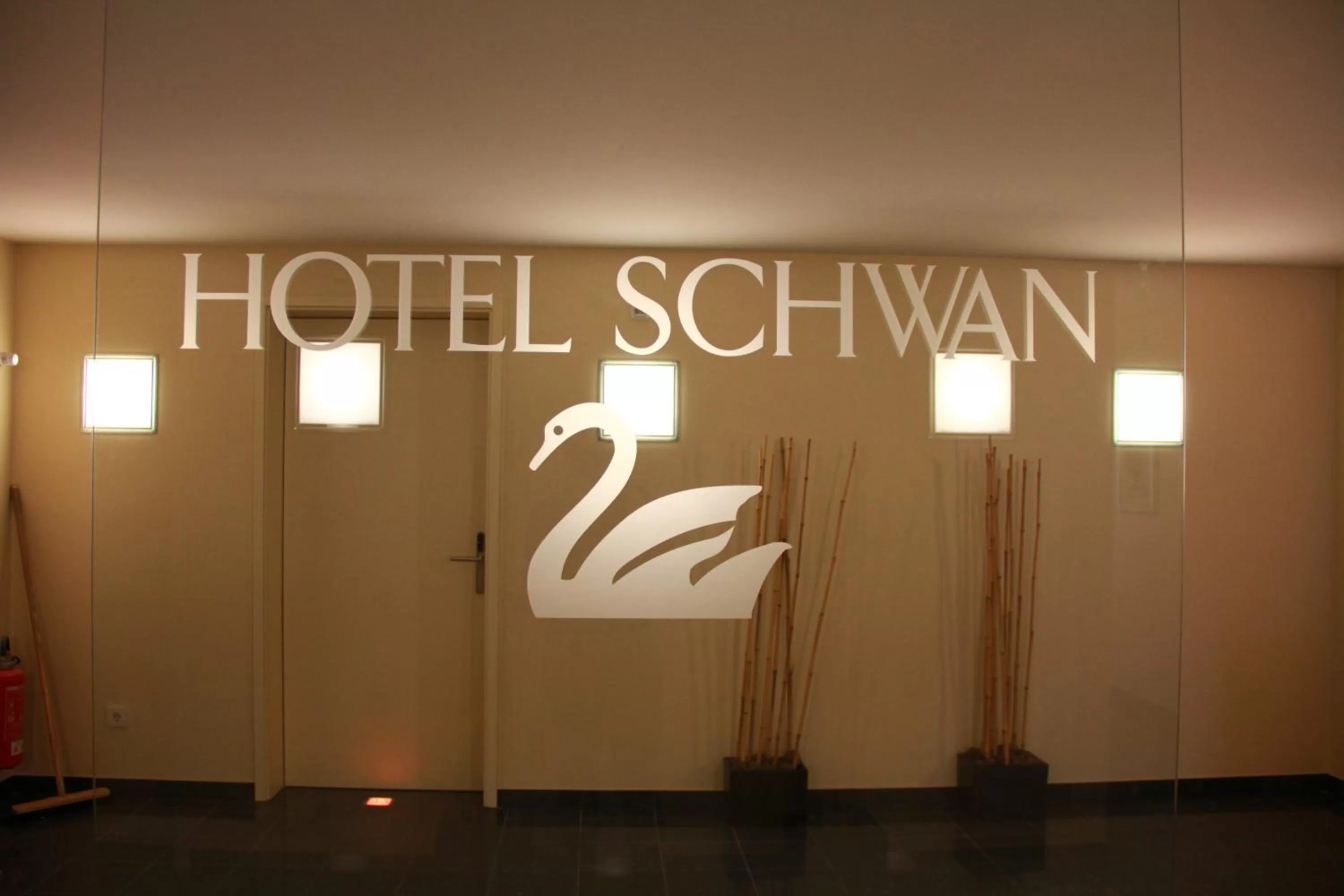Property logo or sign in Hotel Restaurant Schwan