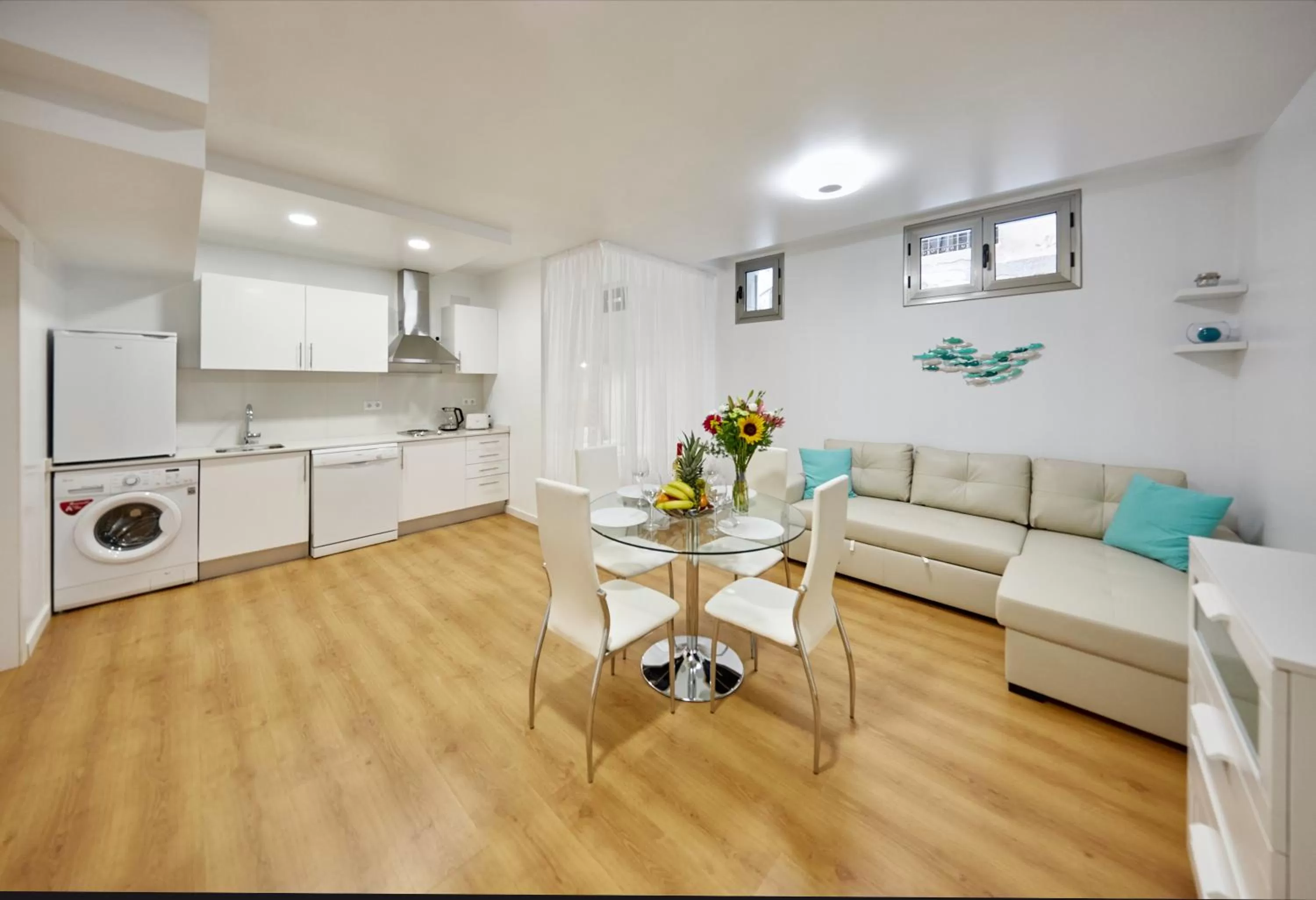 oven in Apart-hotel Happy Life