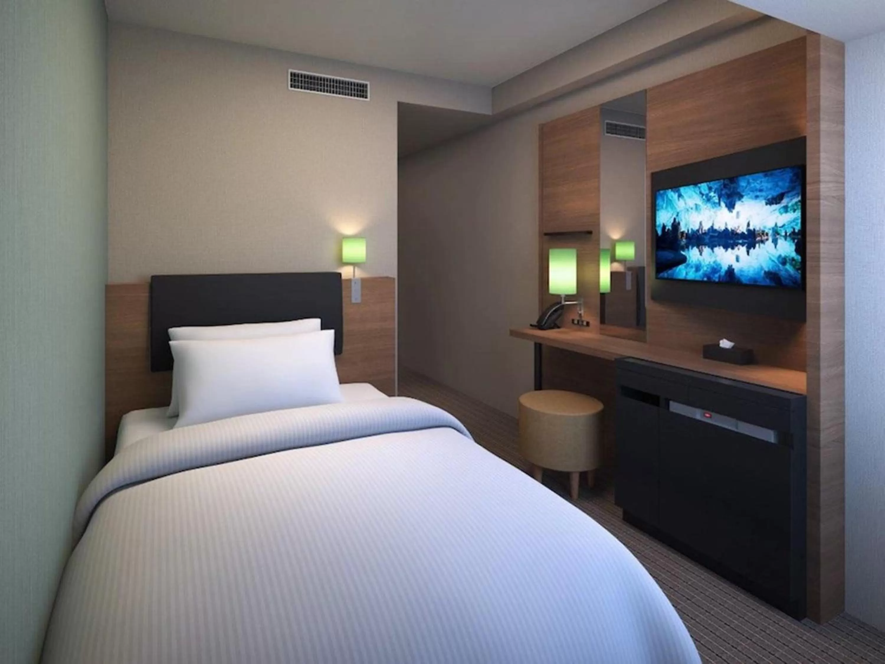 Photo of the whole room, Bed in Prince Smart Inn Osaka Yodoyabashi