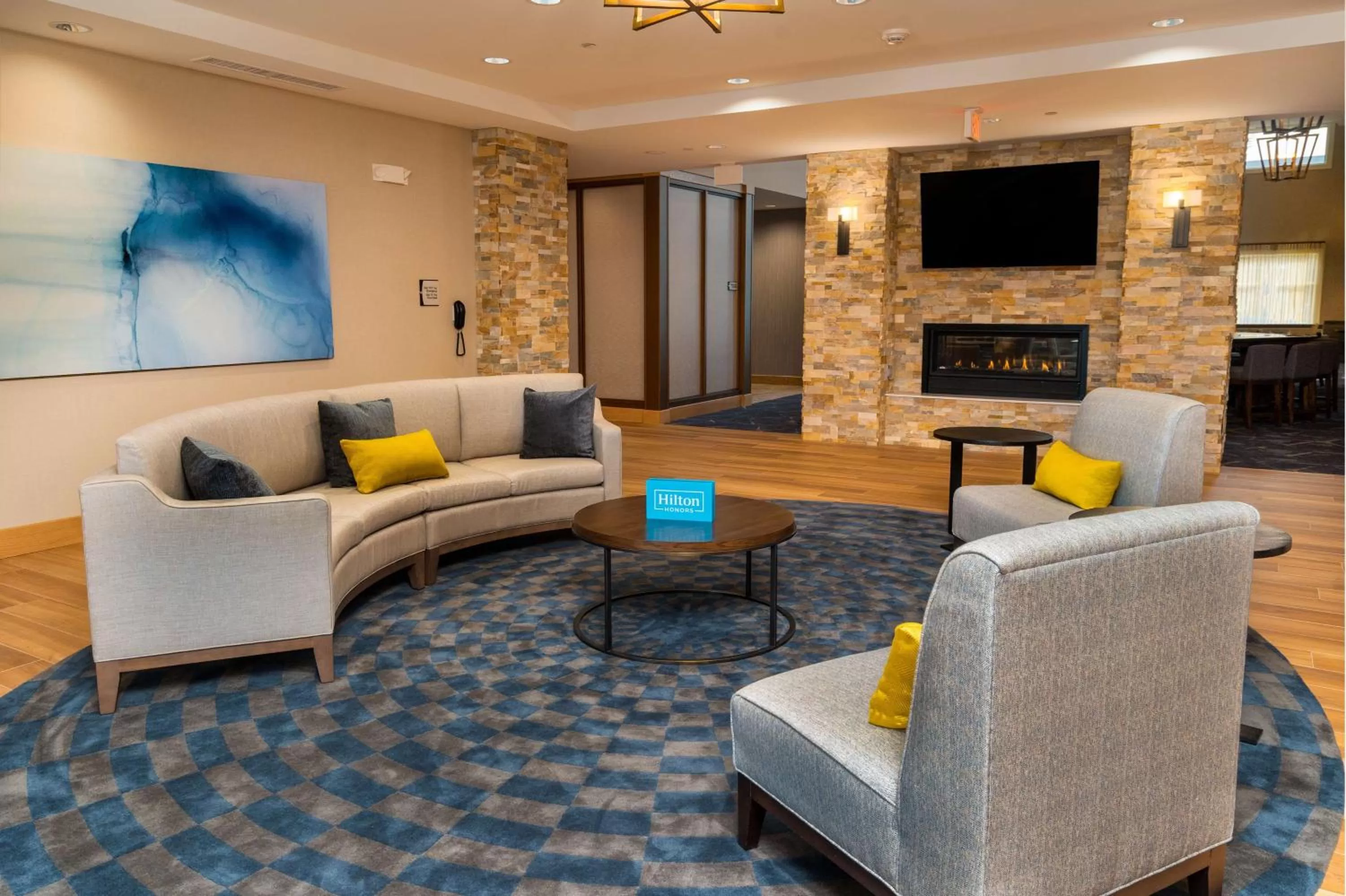 Lobby or reception in Homewood Suites By Hilton Rancho Cordova, Ca