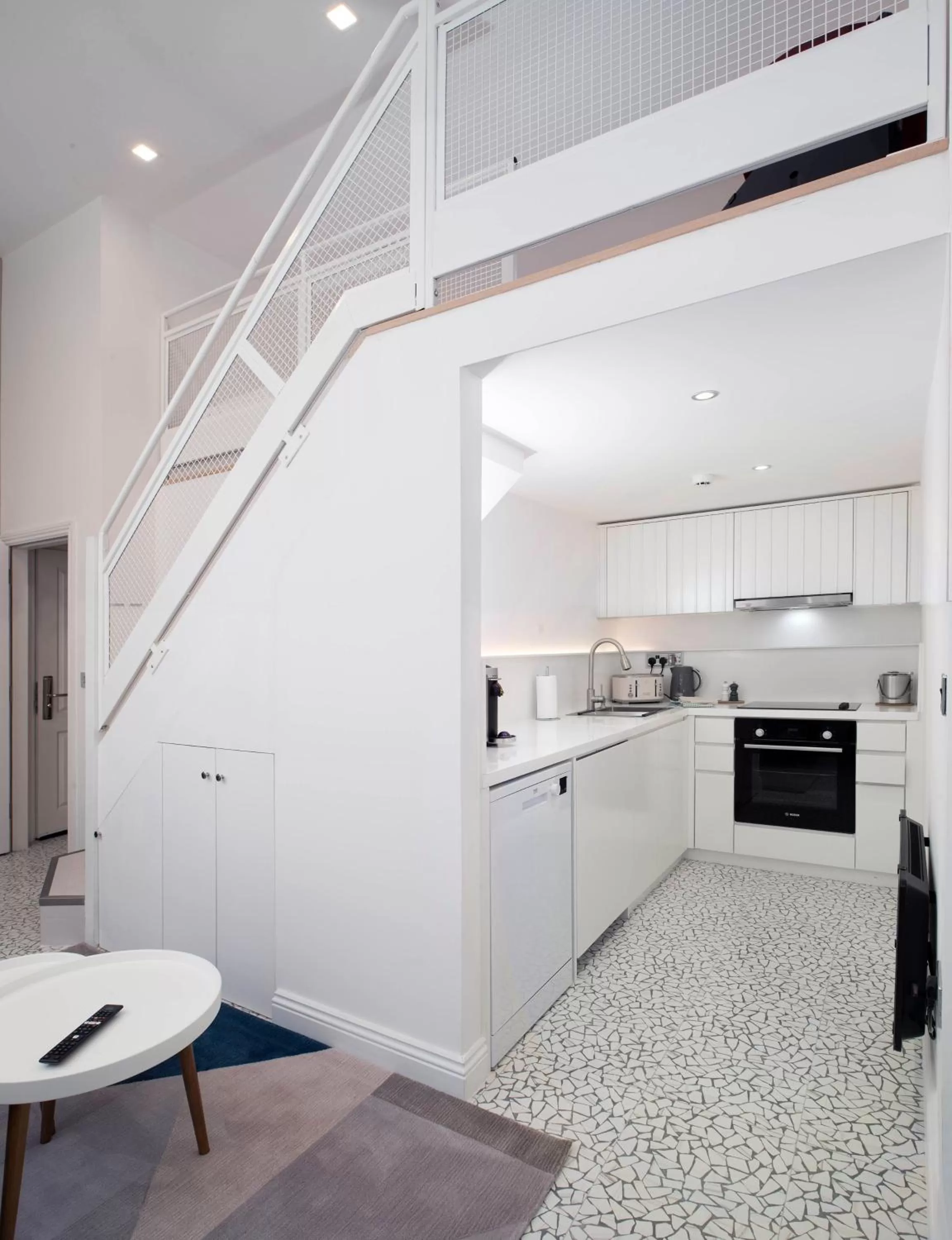 Kitchen or kitchenette in Trueman Court Luxury Serviced Apartments