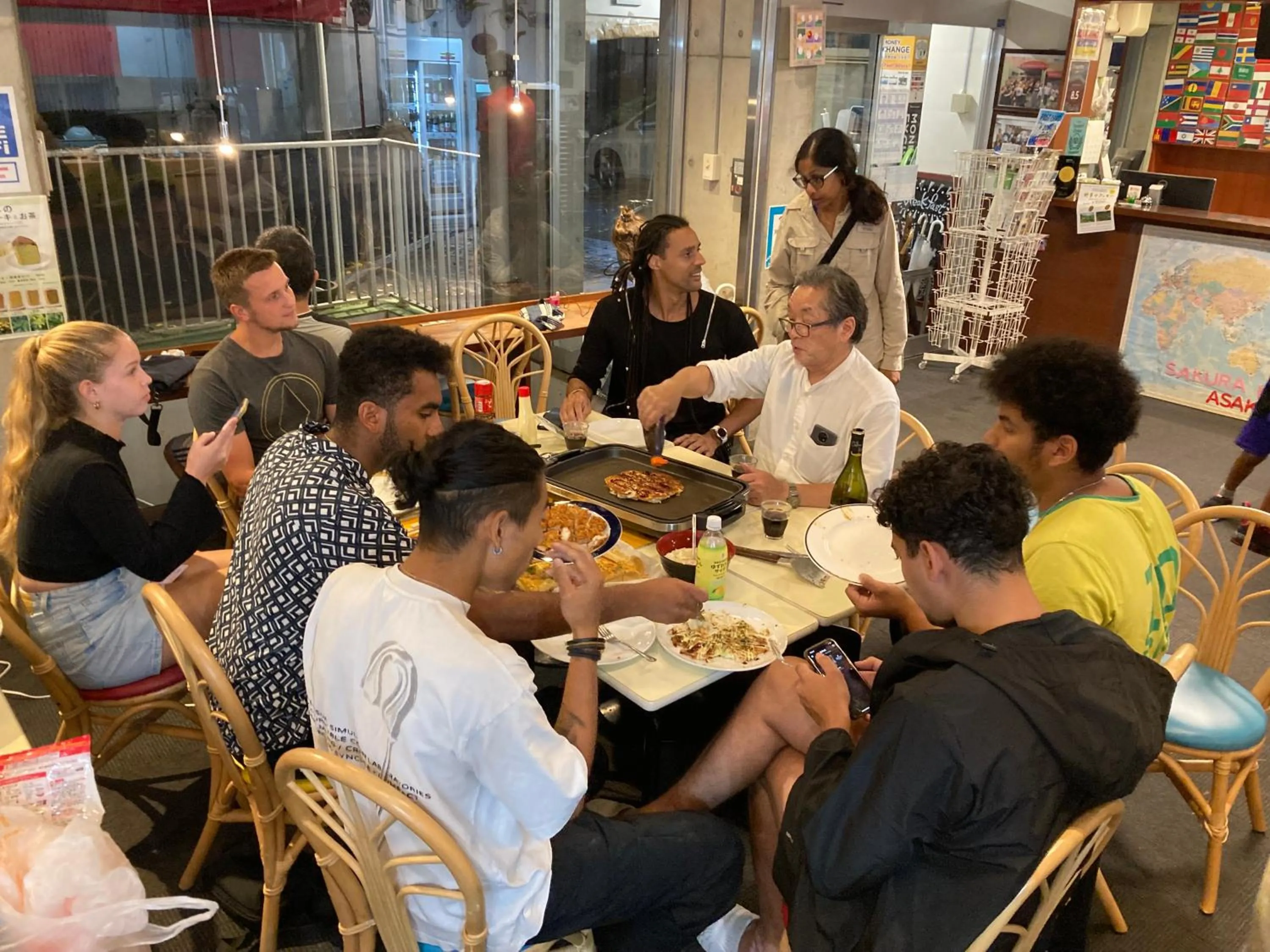 People in Sakura Hostel Asakusa